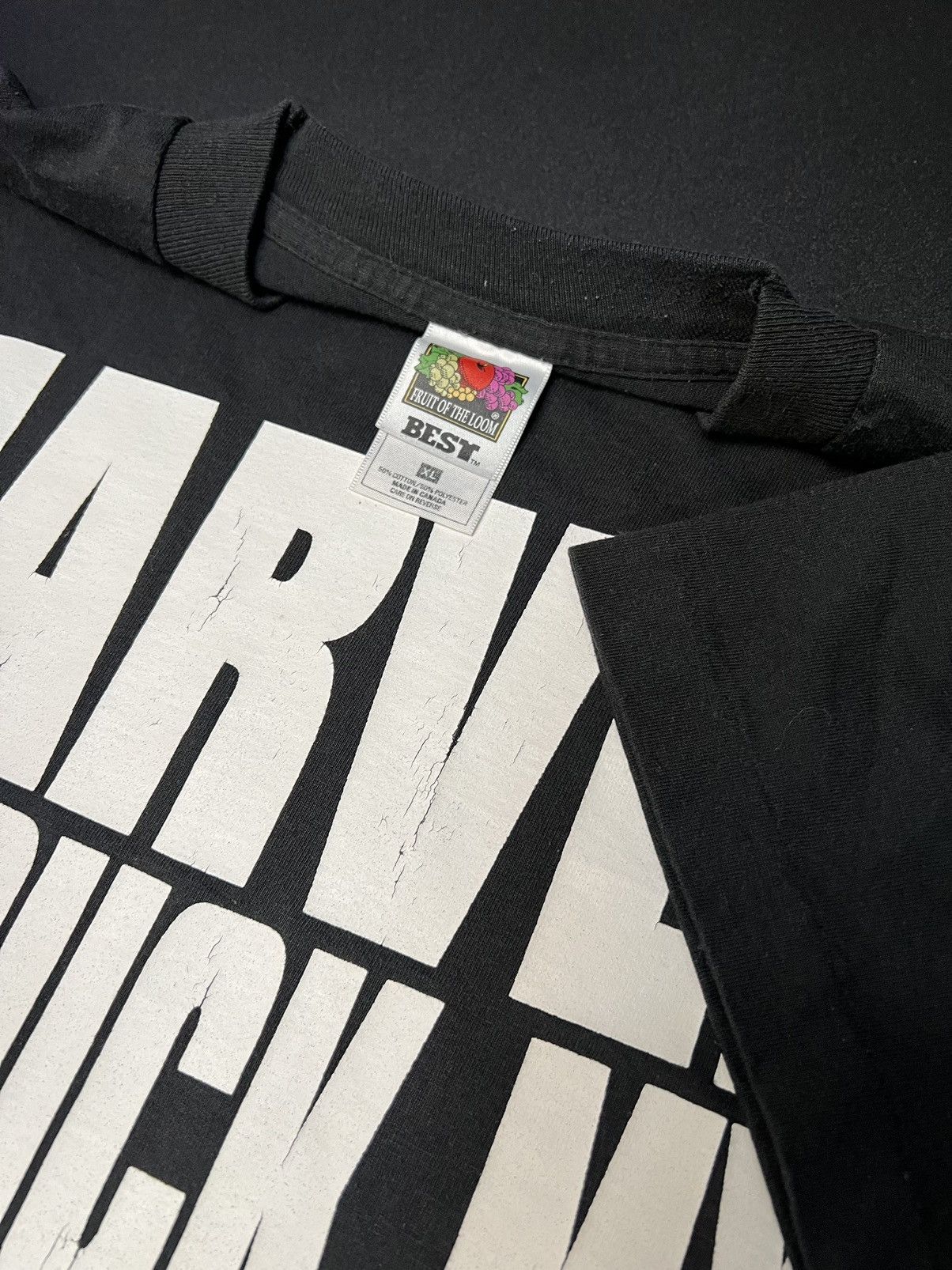 Fruit Of The Loom Vintage rare marvel t shirt size XL Size US XL / EU 56 / 4 - 3 Thumbnail