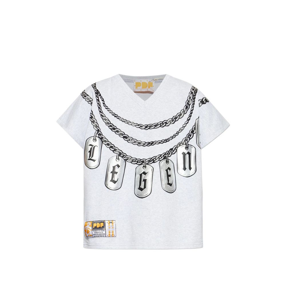 PDF Pdf GREY T-Shirts & Vests - T-Shirts Size US L / EU 52-54 / 3 - 1 Thumbnail