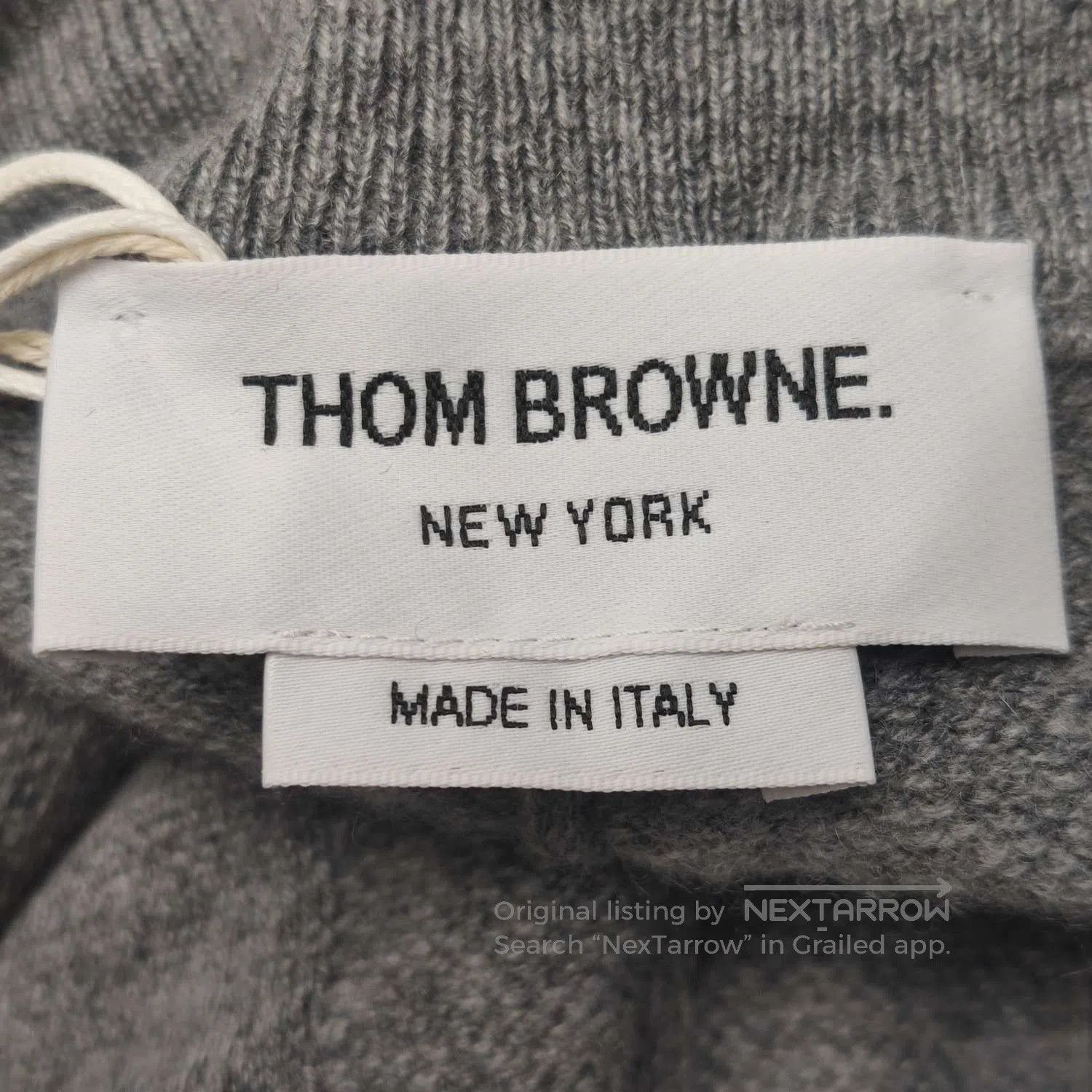Thom Browne Thom Browne Gray Cotton Sweatpants Size 2. Size US 32 / EU 48 - 4 Thumbnail