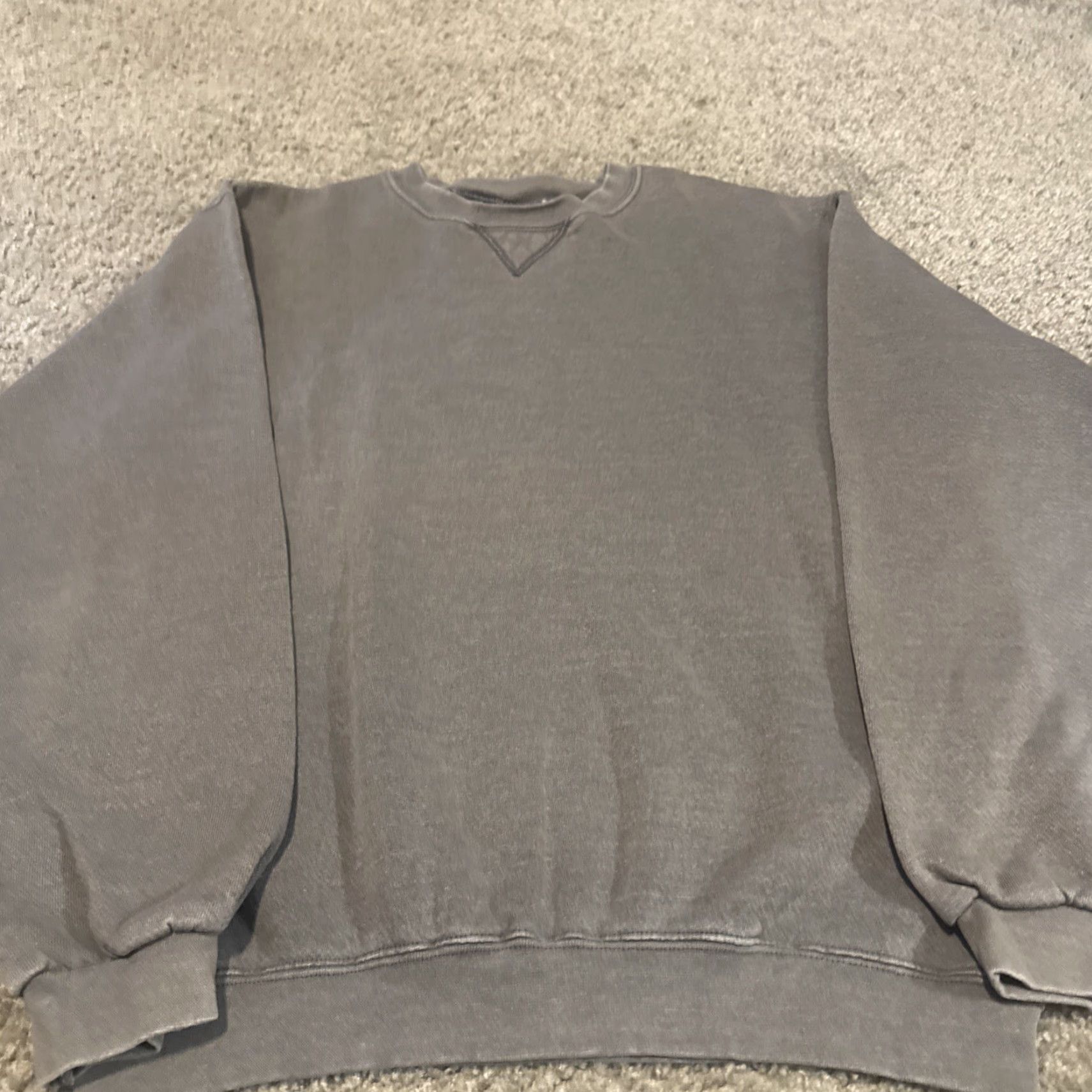 Essentials VINTAGE Bike 90s Crewneck Sweatshirt Mens M Grey/Gray Size US M / EU 48-50 / 2 - 5 Thumbnail