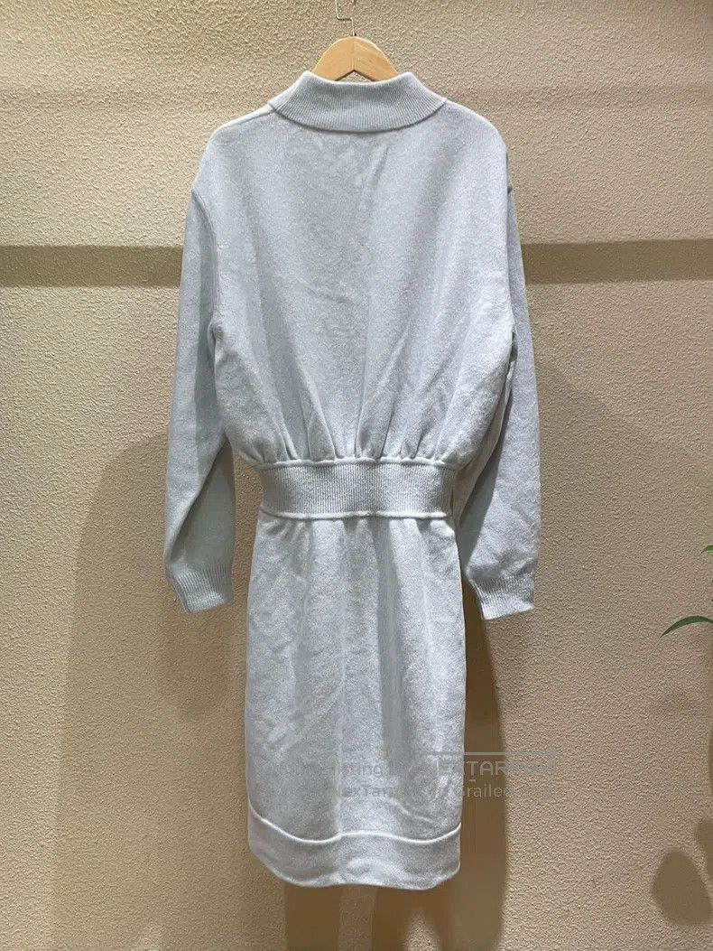 Hermes Hermes Cashmere and Silk Combined Dress Size XS / US 0-2 / IT 36-38 - 2 Thumbnail