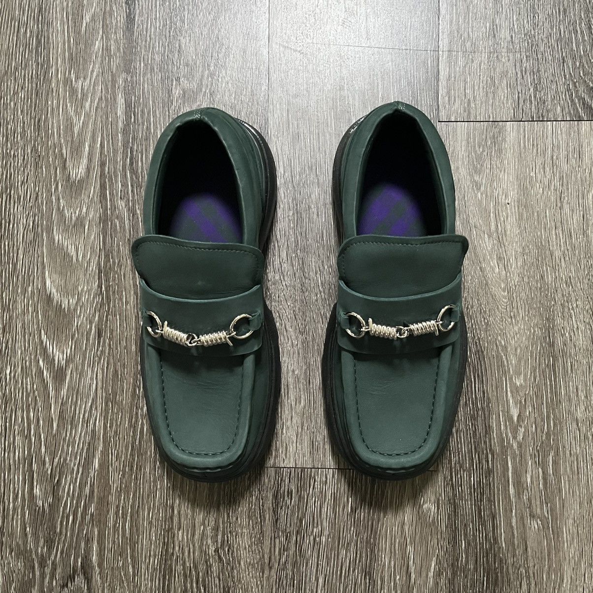 Burberry [Avg. Resell: $416] Burberry Nubuck Creeper Clamp Loafers Size US 9 / EU 42 - 1 Thumbnail
