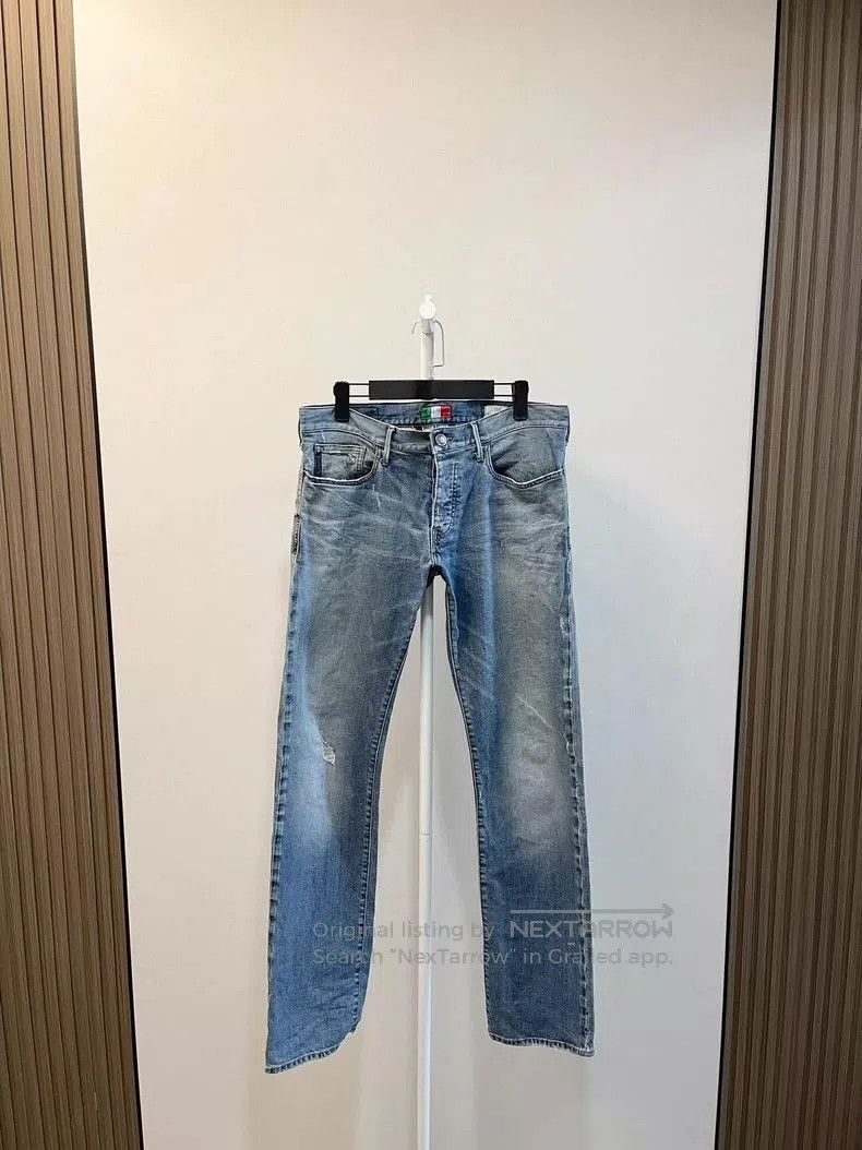 Emporio Armani Armani Washed Blue Casual Jeans. Size US 32 / EU 48 - 1 Thumbnail