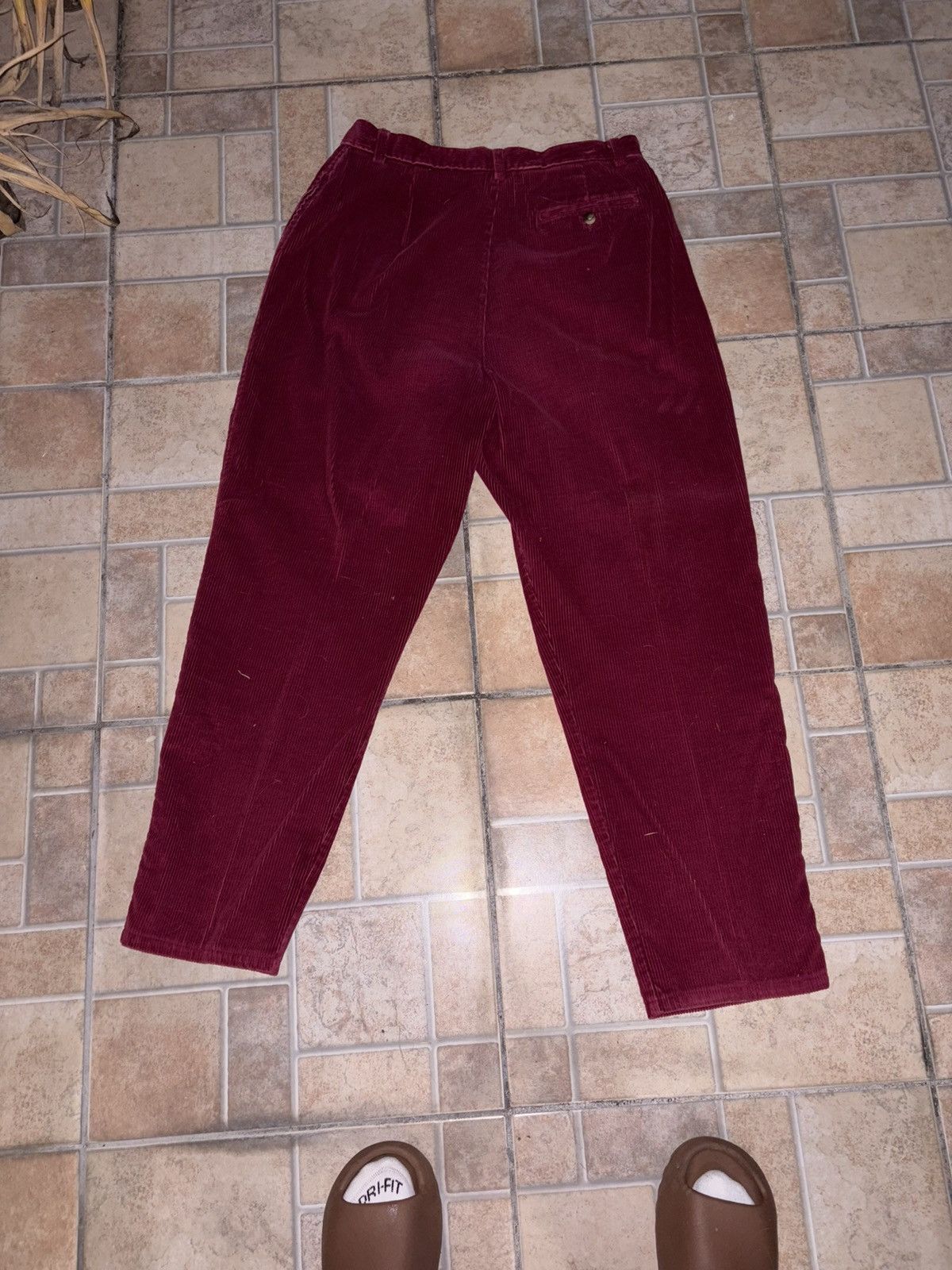 Lands' End LAND’sEND CORDUROY PINK PANTS. Size 38" / US 16 / IT 52 - 6 Thumbnail