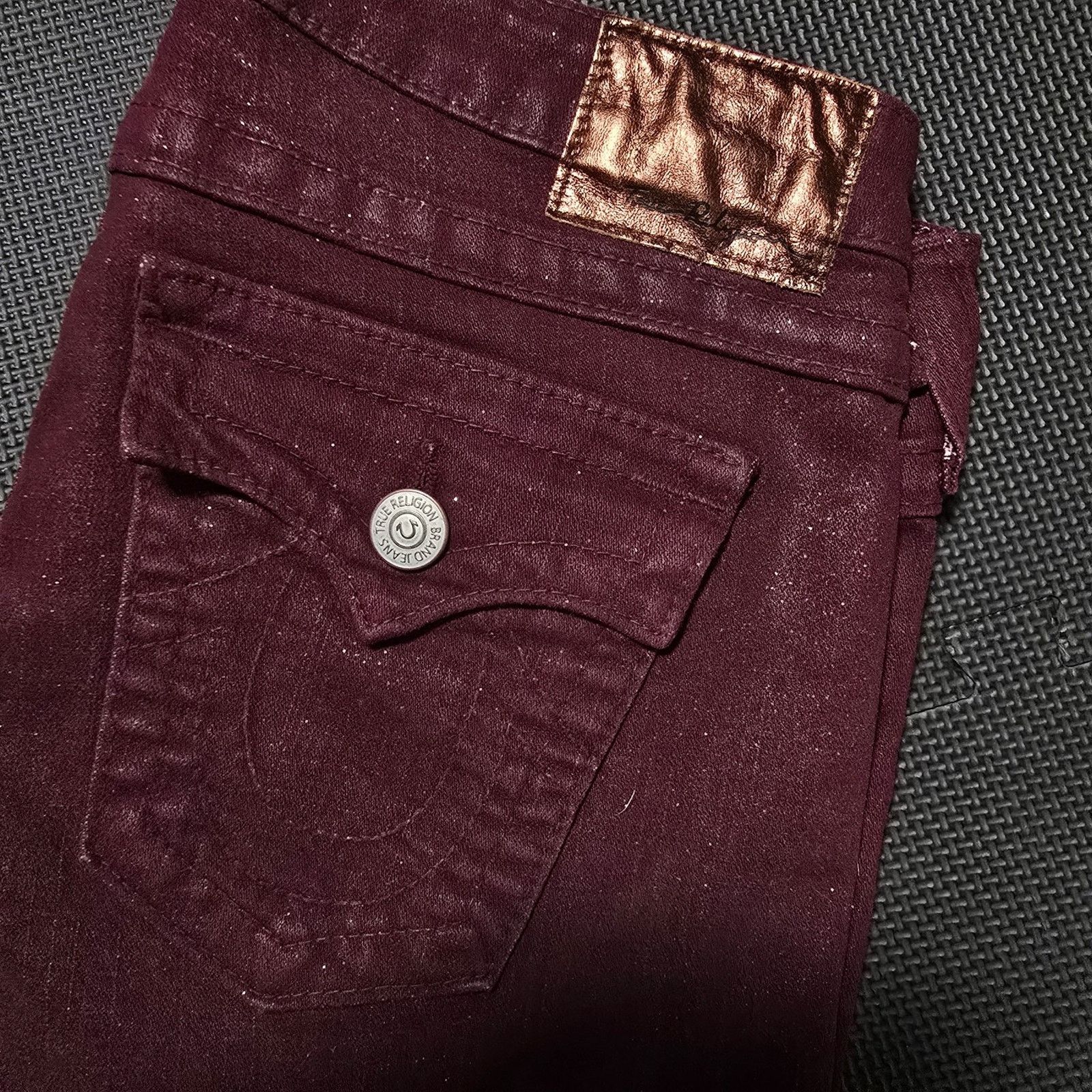 True Religion Vintage 2000s True Religion Glitter Jeans Size 31" - 2 Thumbnail