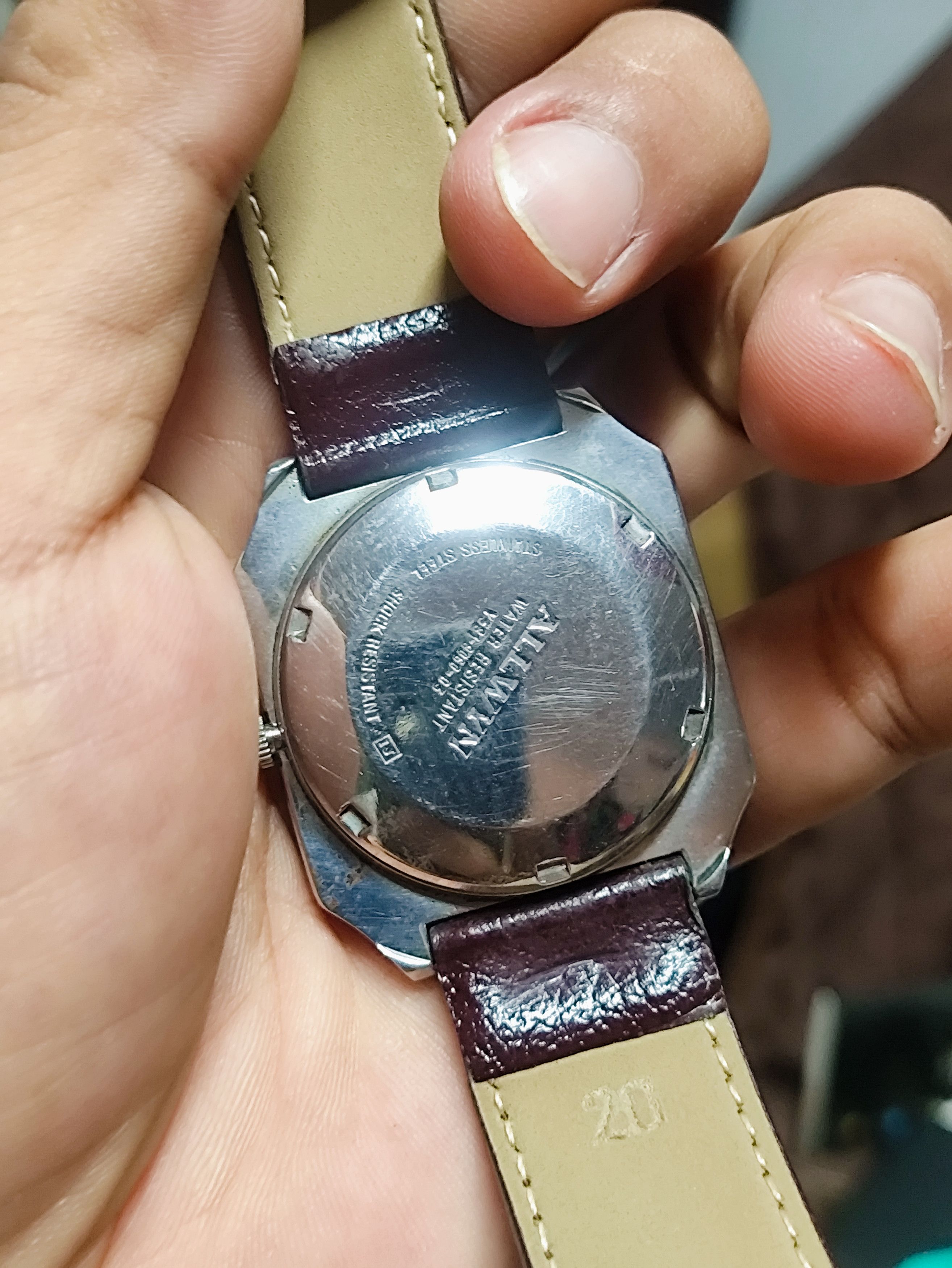 Japanese Brand × Vintage Retro Automatic Watch by " ALLWYN" ( Vintage Design) Size ONE SIZE - 6 Thumbnail
