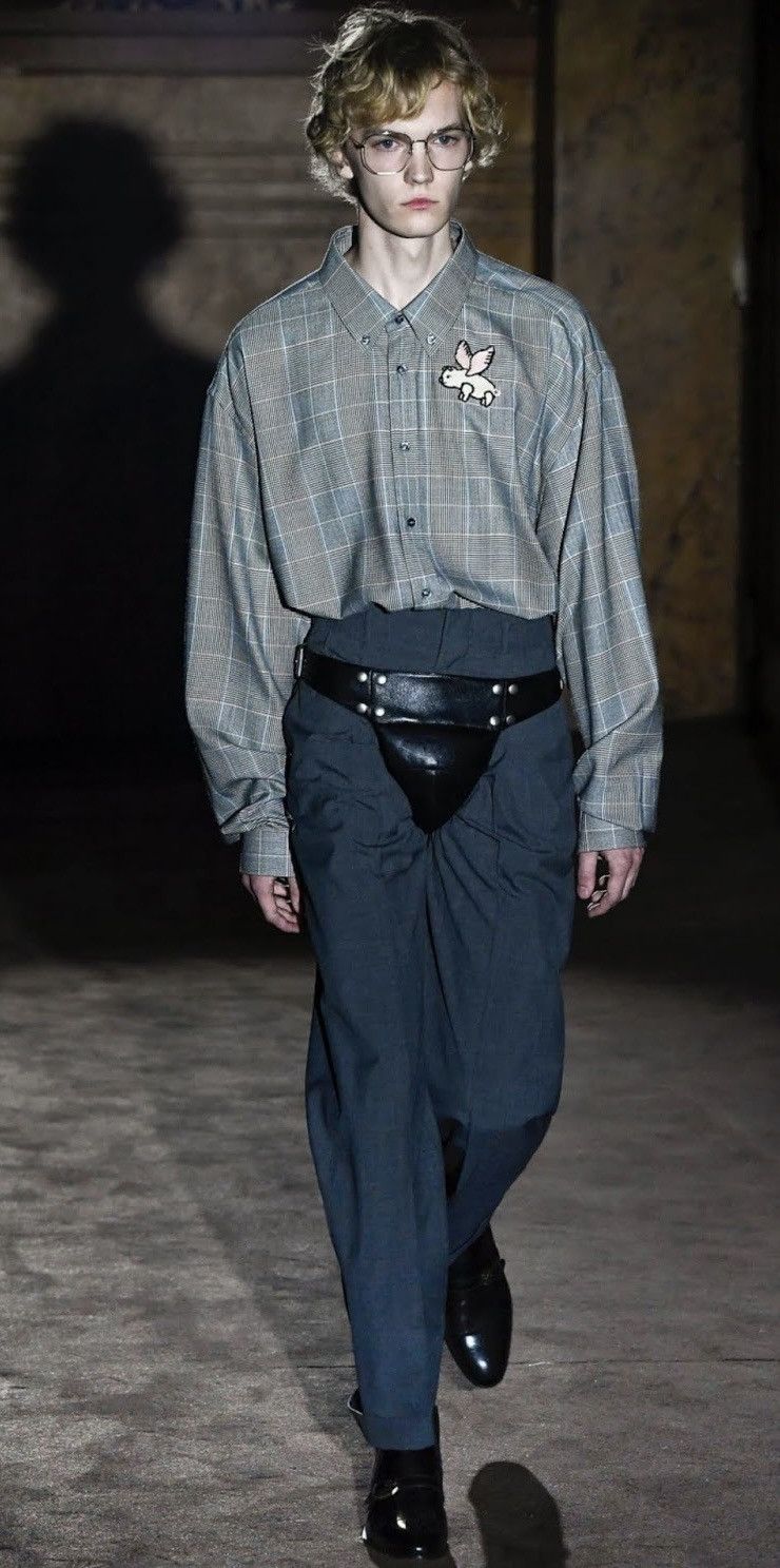 Gucci Gucci - Alessandro Michele - SS19 - Calf skin - Jockstrap Size ONE SIZE - 2 Thumbnail