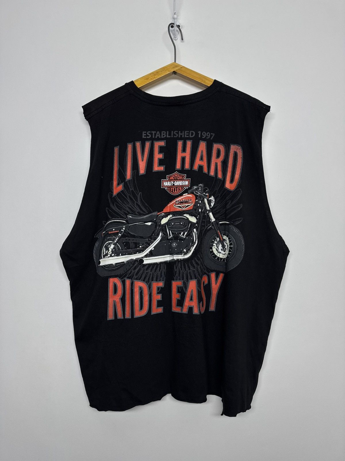 Harley Davidson HARLEY DAVIDSON Motorcycles LAS VEGAS Bike Singlet Tank Top Size US XXL / EU 58 / 5 - 2 Thumbnail