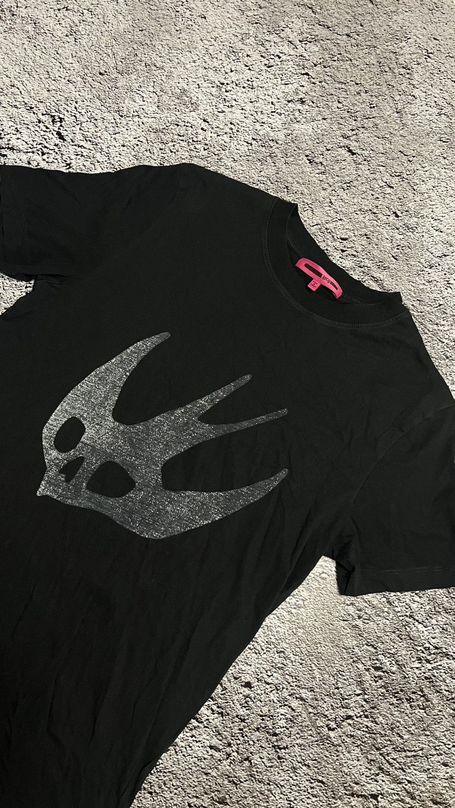 Alexander McQueen × MCQ Alexander McQueen MCQ swallow big logo overprint t shirt Size US L / EU 52-54 / 3 - 1 Thumbnail