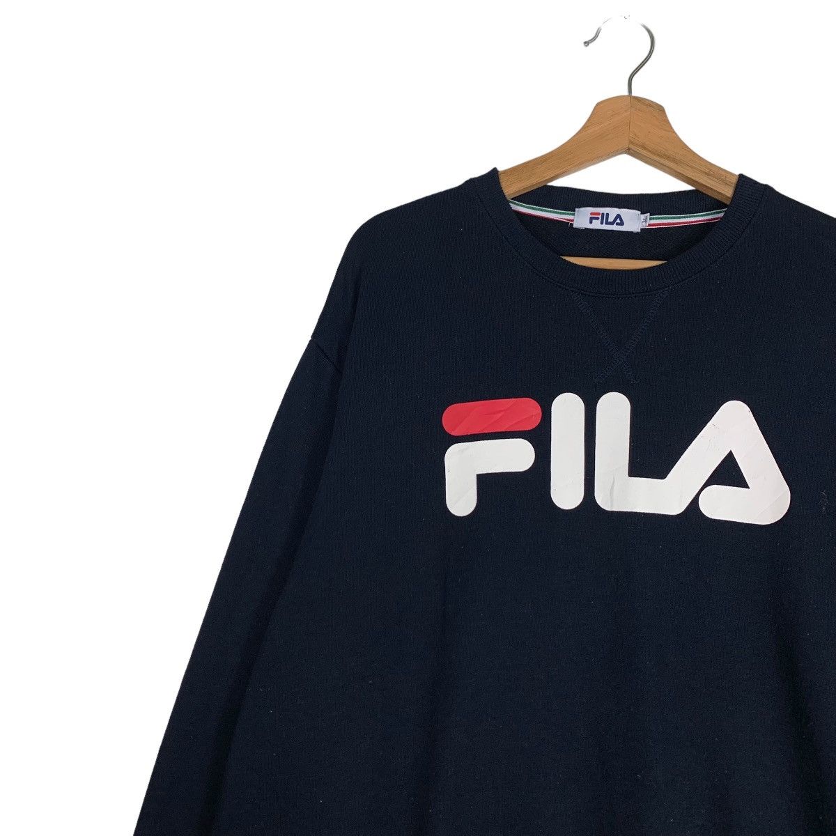 Fila FILA Big Logo Sweatshirts #0664-C31 Size US XL / EU 56 / 4 - 6 Thumbnail