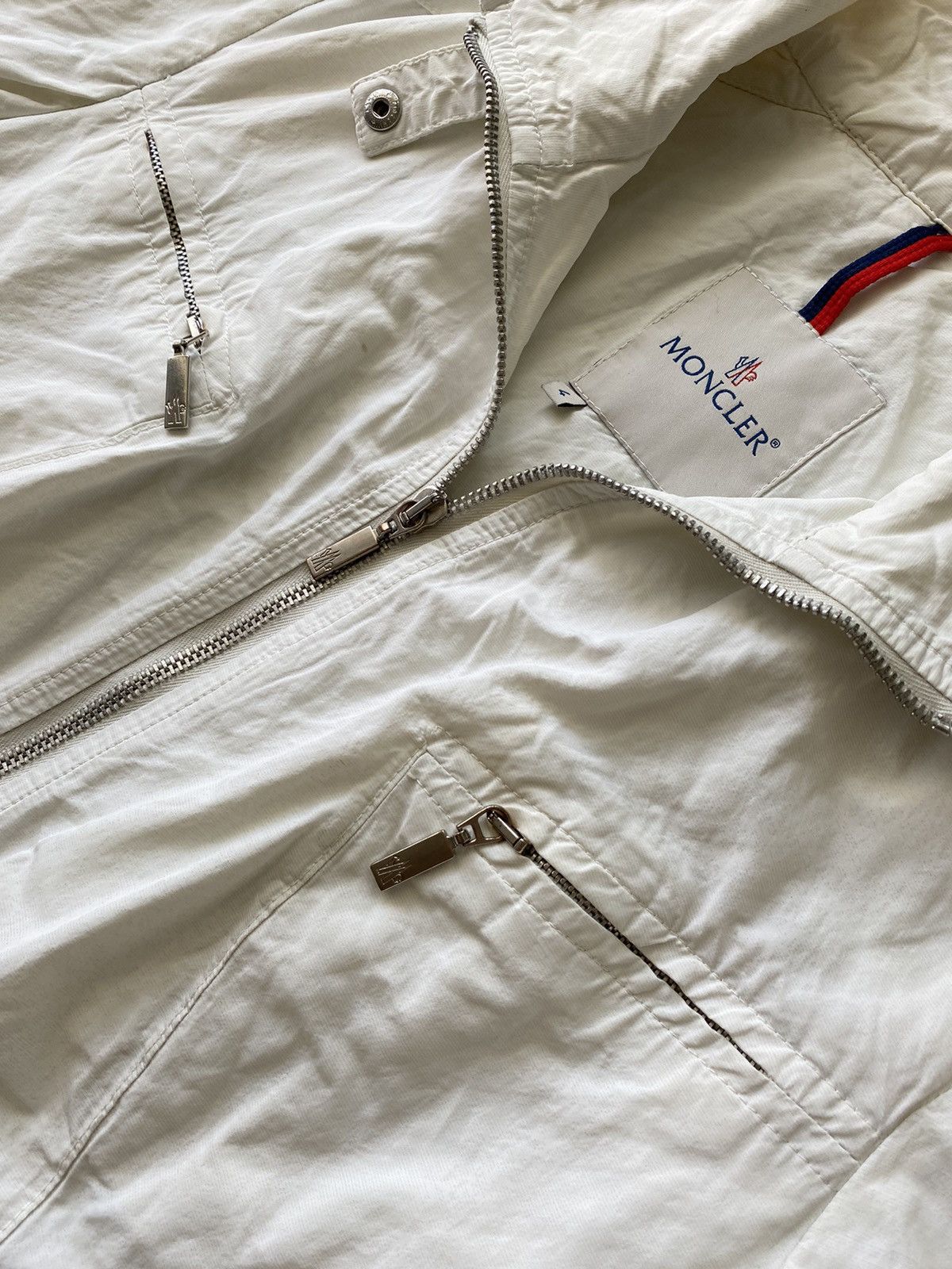 Moncler Moncler vintage shell pocket jacket Size L / US 10 / IT 46 - 4 Thumbnail