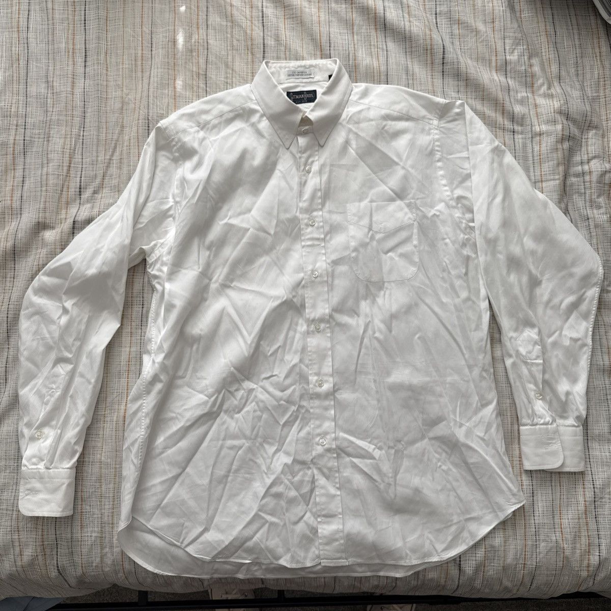 Gitman Bros. Gitman Bros Tab Collar Oxford Size US XS / EU 42 / 0 - 2 Thumbnail