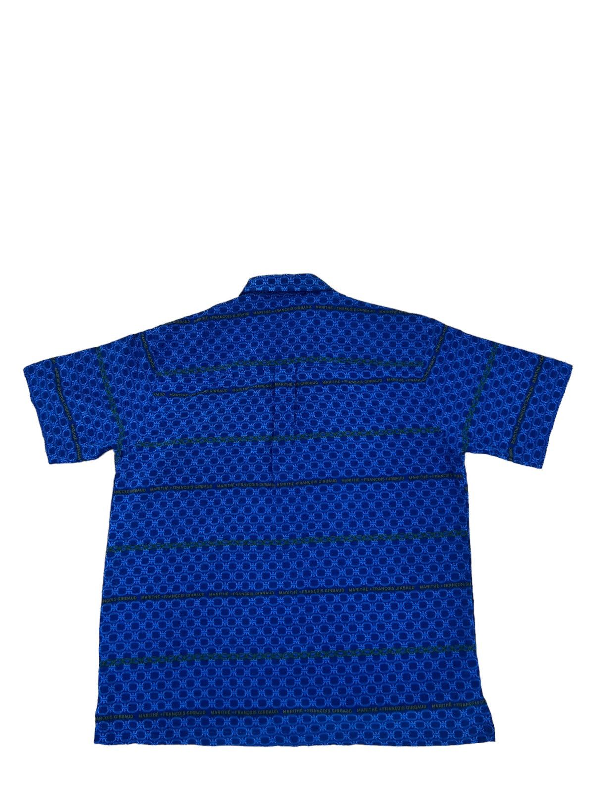 Marithe + Francois Girbaud VTG 90s Marithe Francois Girbaud Spell Out Oversized Shirt Size US M / EU 48-50 / 2 - 12 Thumbnail