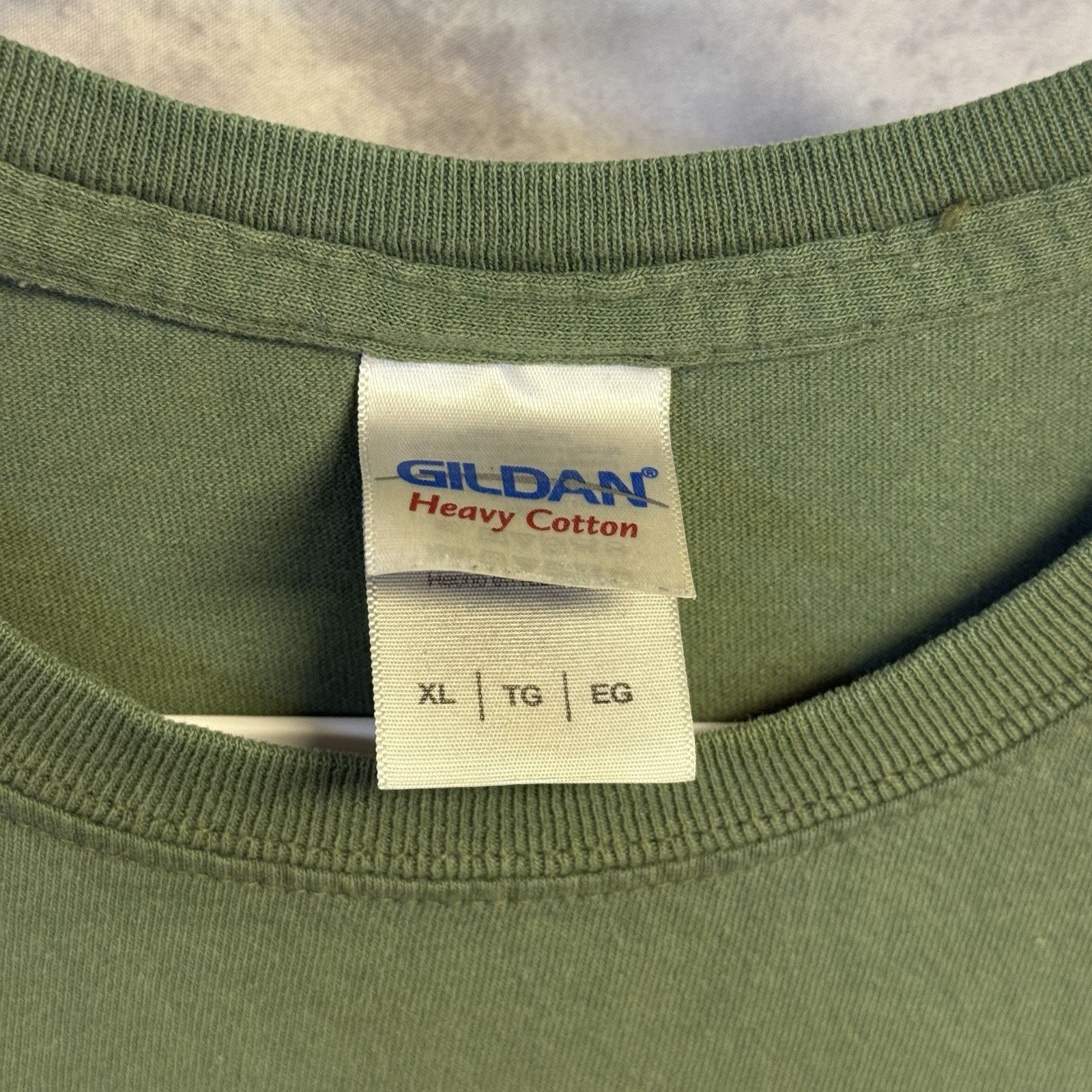 Vintage Vintage Y2K Funny Guns Wife T Shirt Mens XL Green Size US XL / EU 56 / 4 - 8 Thumbnail