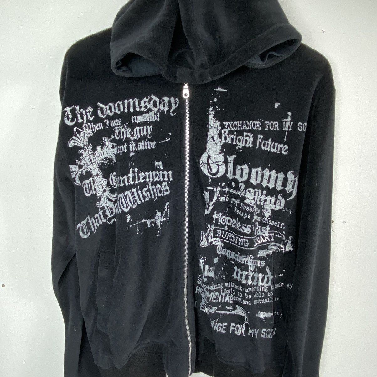 If Six Was Nine 💥BAUMERE💥 Aristocratic Poem Printed Punk Jakcet Size US L / EU 52-54 / 3 - 3 Thumbnail