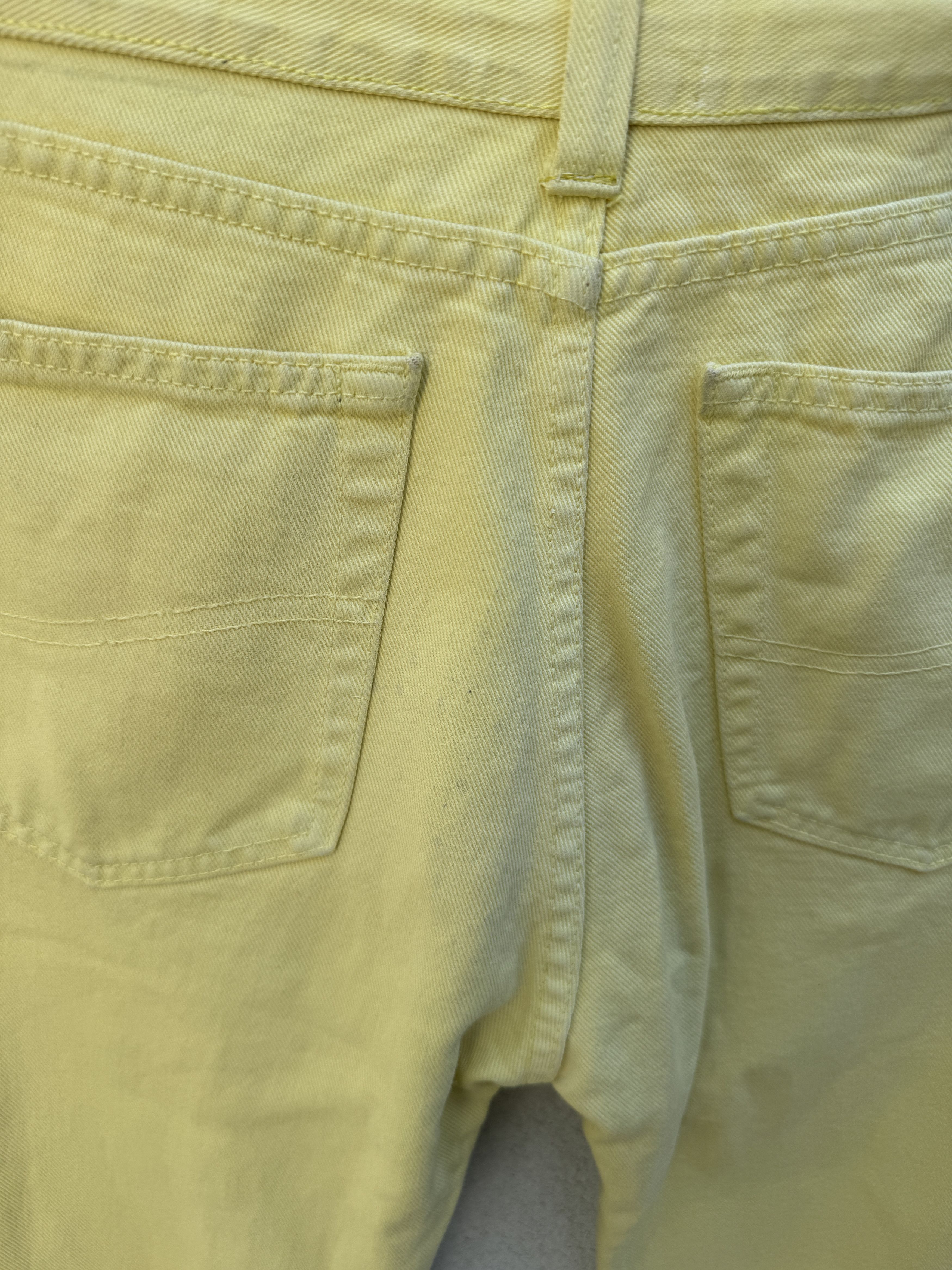 Dolce & Gabbana D&G DOLCE & GABBANA VINTAGE 90s YELLOW JEANS US32 Size US 32 / EU 48 - 8 Thumbnail