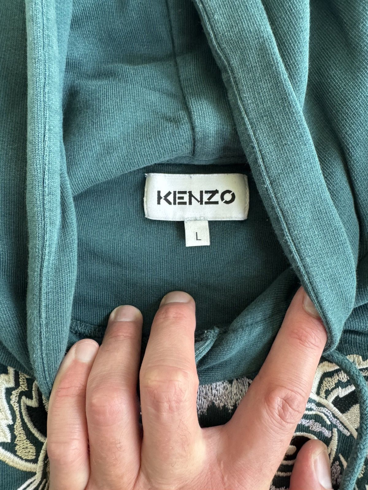Kenzo Kenzo Men’s Hoody (L) (Green) Size US L / EU 52-54 / 3 - 3 Thumbnail