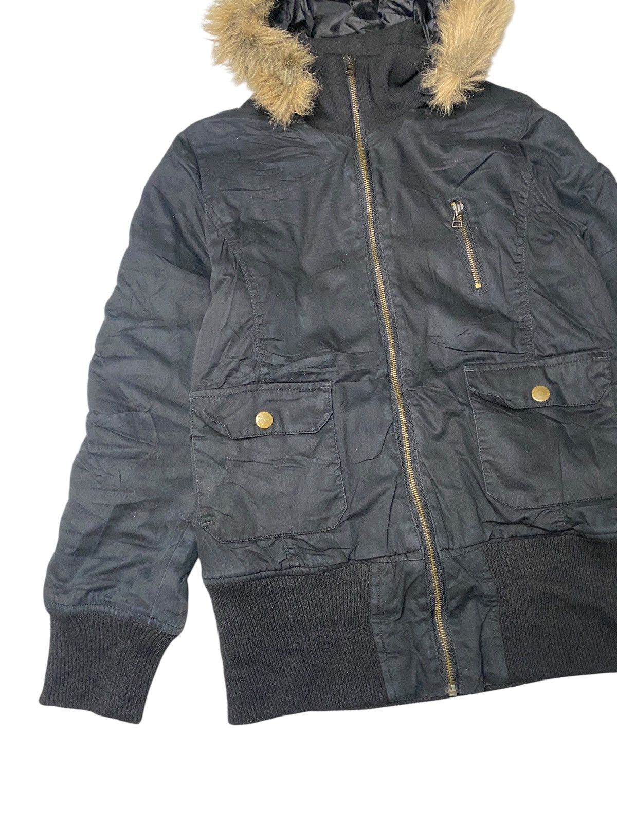 If Six Was Nine 2000's Recette Fur Parka Jacket Size US M / EU 48-50 / 2 - 4 Thumbnail