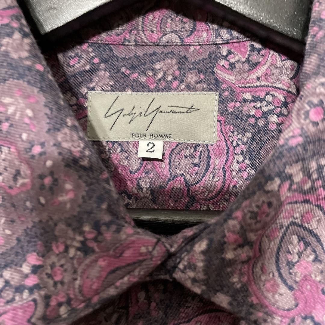 Yohji Yamamoto POUR HOMME 14aw paisley pattern long shirts Size US S / EU 44-46 / 1 - 4 Thumbnail