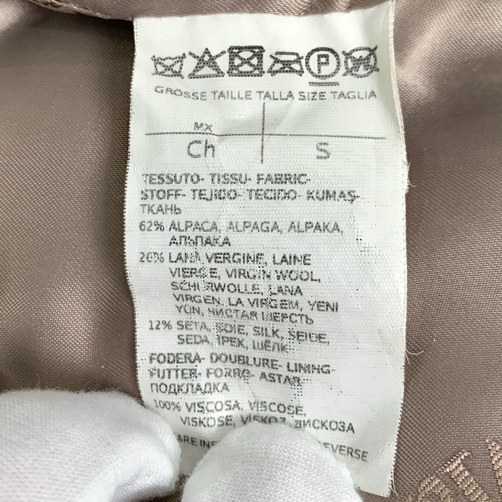 Max Mara Maxmara S-Class Teddy Alpaca Double-Breasted Coat With Lapel Size S / US 4 / IT 40 - 3 Thumbnail