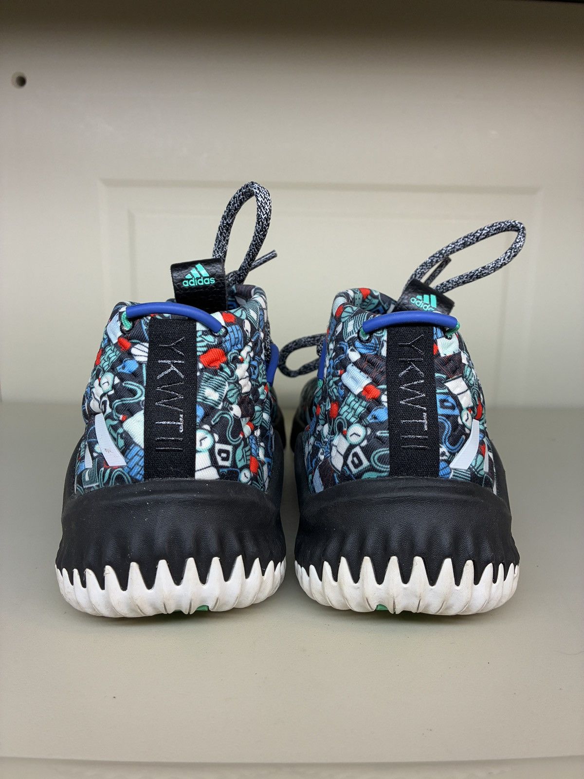 Other Adidas F36564 Dame 4 Camp Multicolor woven Men's 4 Size US 5 / EU 37 - 4 Thumbnail