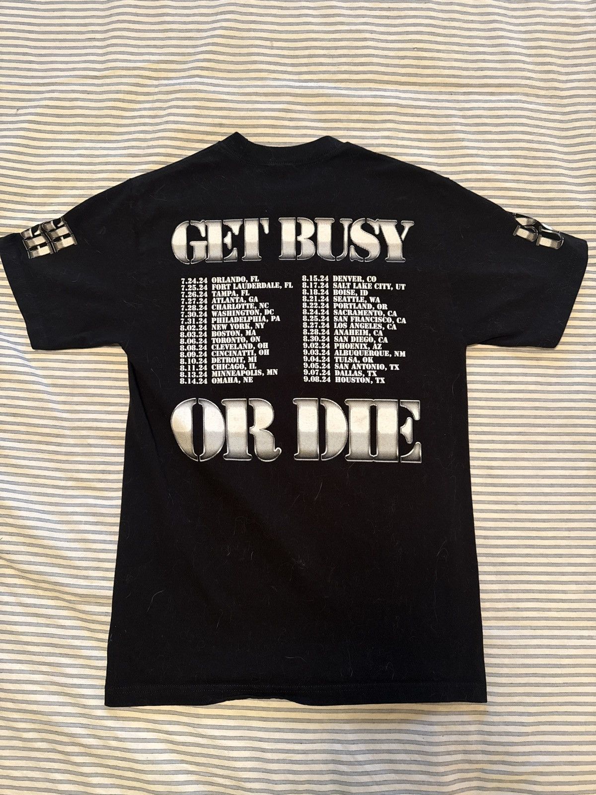 Grimykids “UGH” Get Busy or Die Tour Shirt Size US M / EU 48-50 / 2 - 2 Thumbnail
