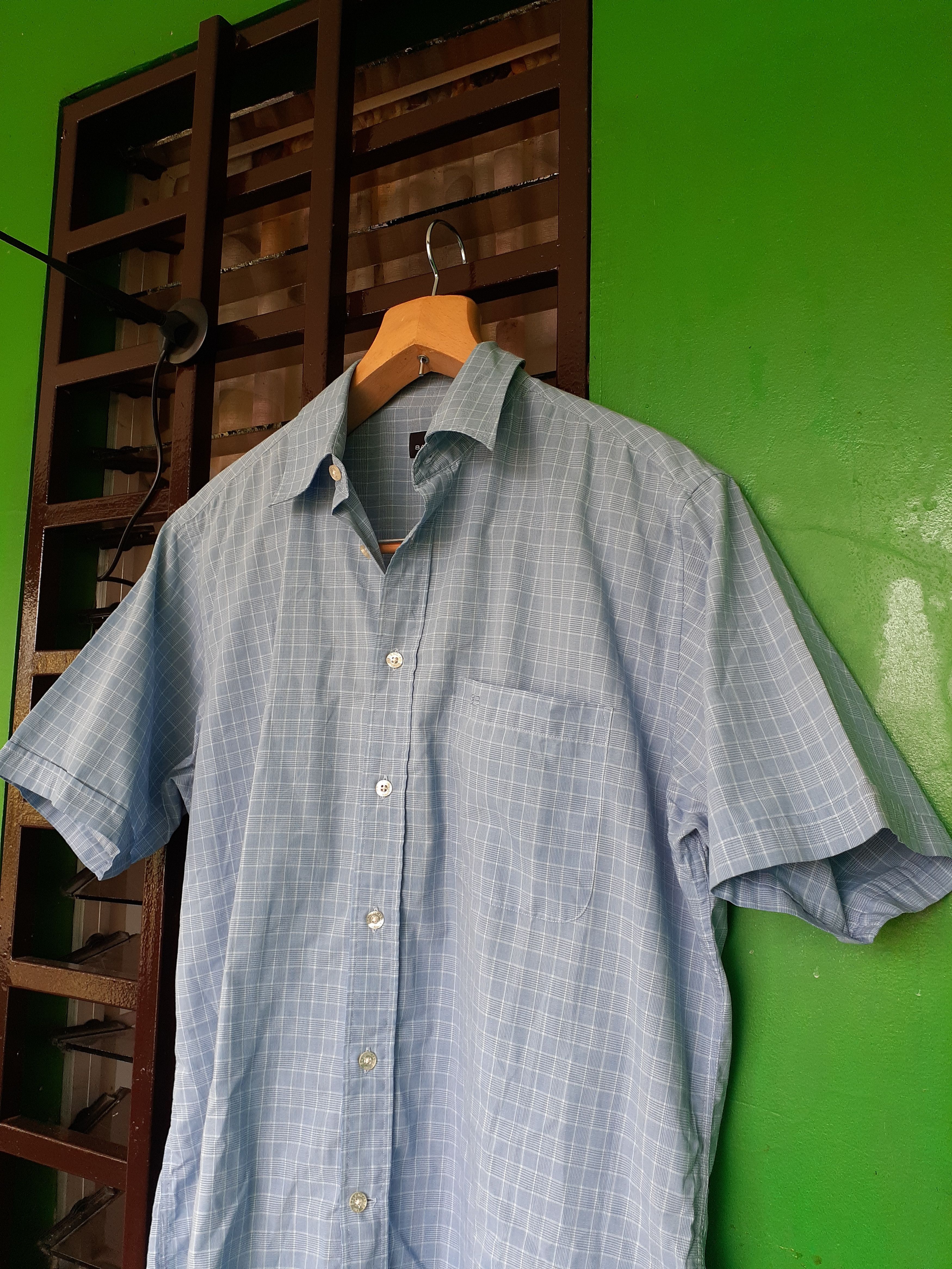 Balenciaga Vintage Balenciaga Polo Button Up Size US XXL / EU 58 / 5 - 2 Thumbnail