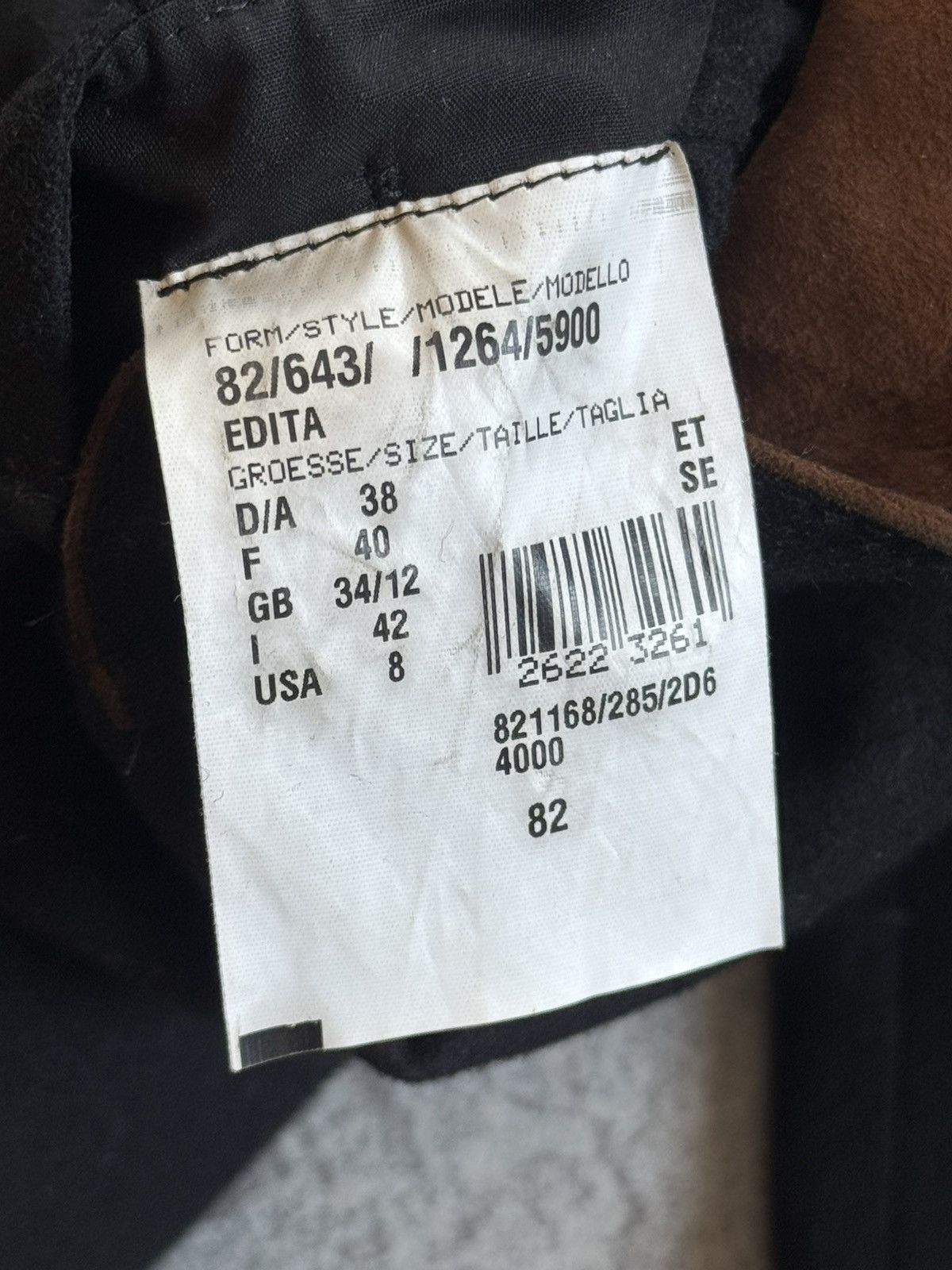 Schneiders Schneiders F40/USA8/I42 black virgin wool jacket blazer Size M / US 6-8 / IT 42-44 - 6 Thumbnail