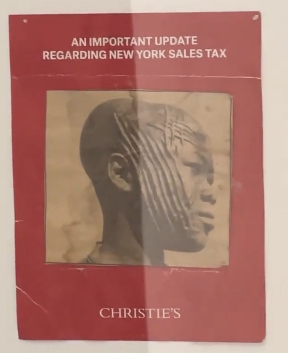 Enfants Riches Deprimes “Regarding New York Sales Tax (Christie’s)” F&F Sample (1/1) Size US XL / EU 56 / 4 - 10 Thumbnail