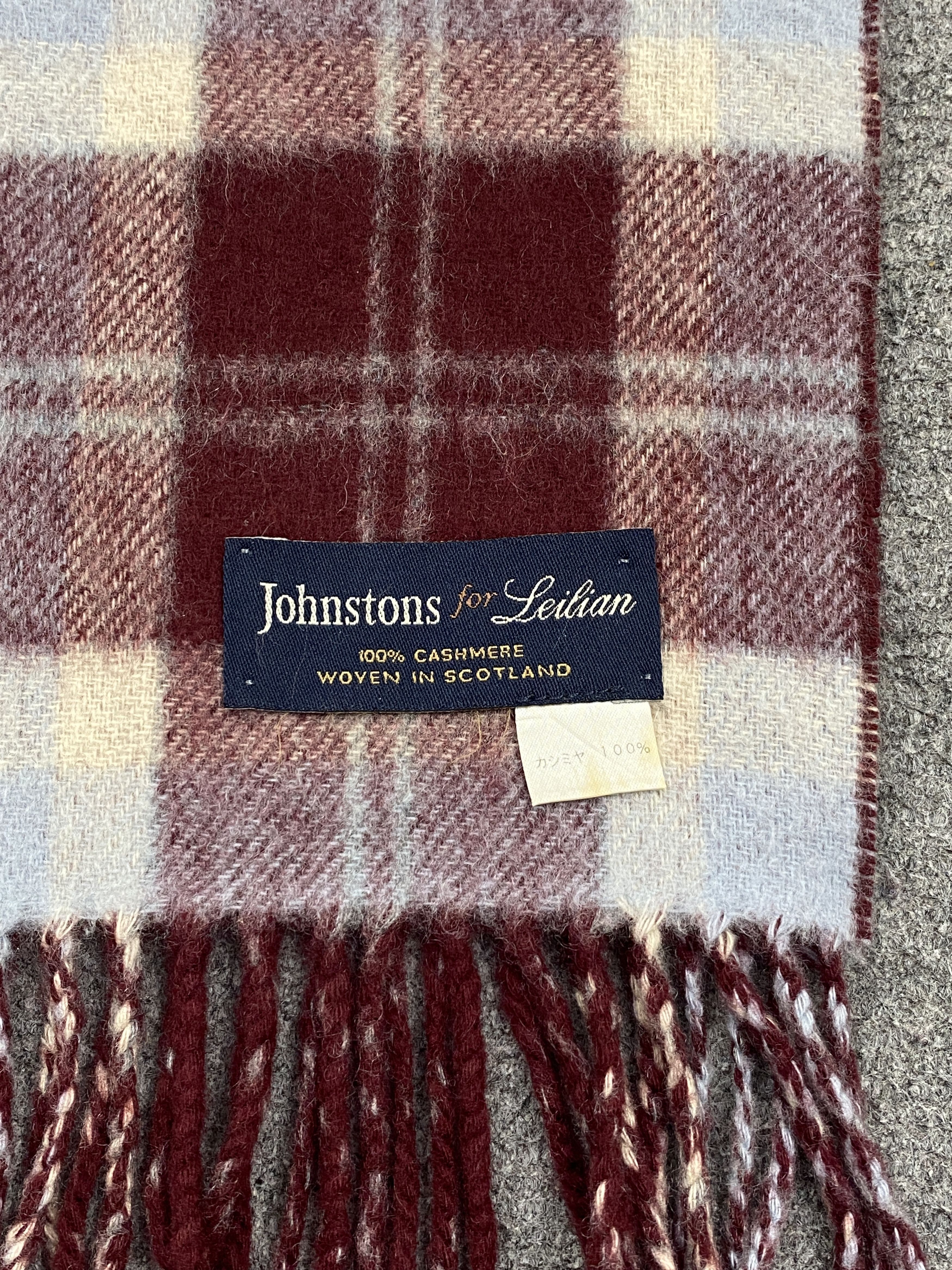 Johnstons Of Elgin Johnstons Of Elgin Cashmere Scarf Muffler Cashmere - SC0151 Size ONE SIZE - 7 Thumbnail