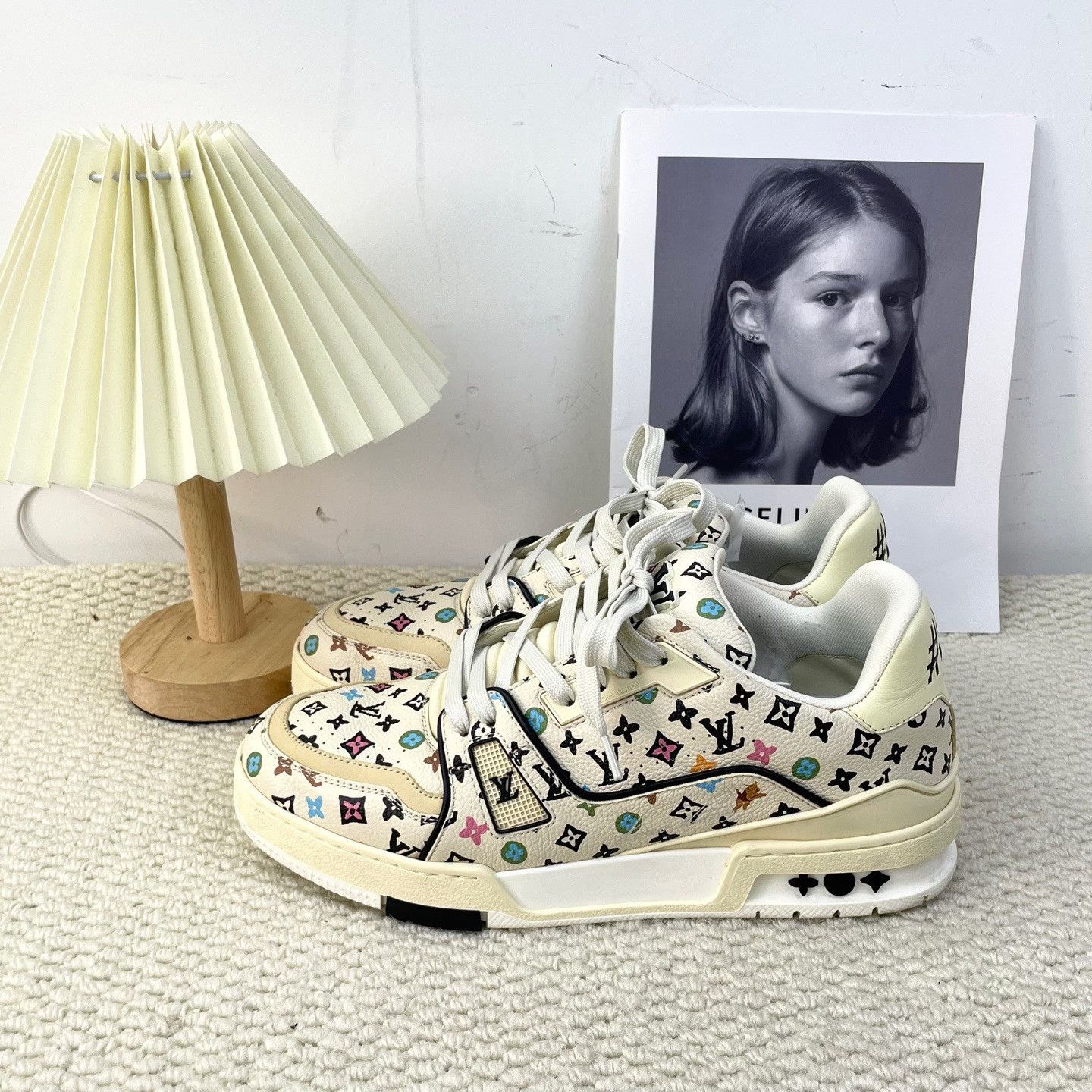 Louis Vuitton Louis Vuitton Lowtop Sneakers Men Size US 6 / EU 39 - 1 Thumbnail