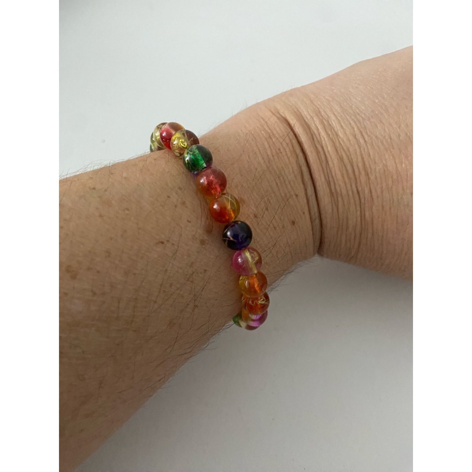 Handmade colorful bead bracelet Size ONE SIZE - 1 Thumbnail