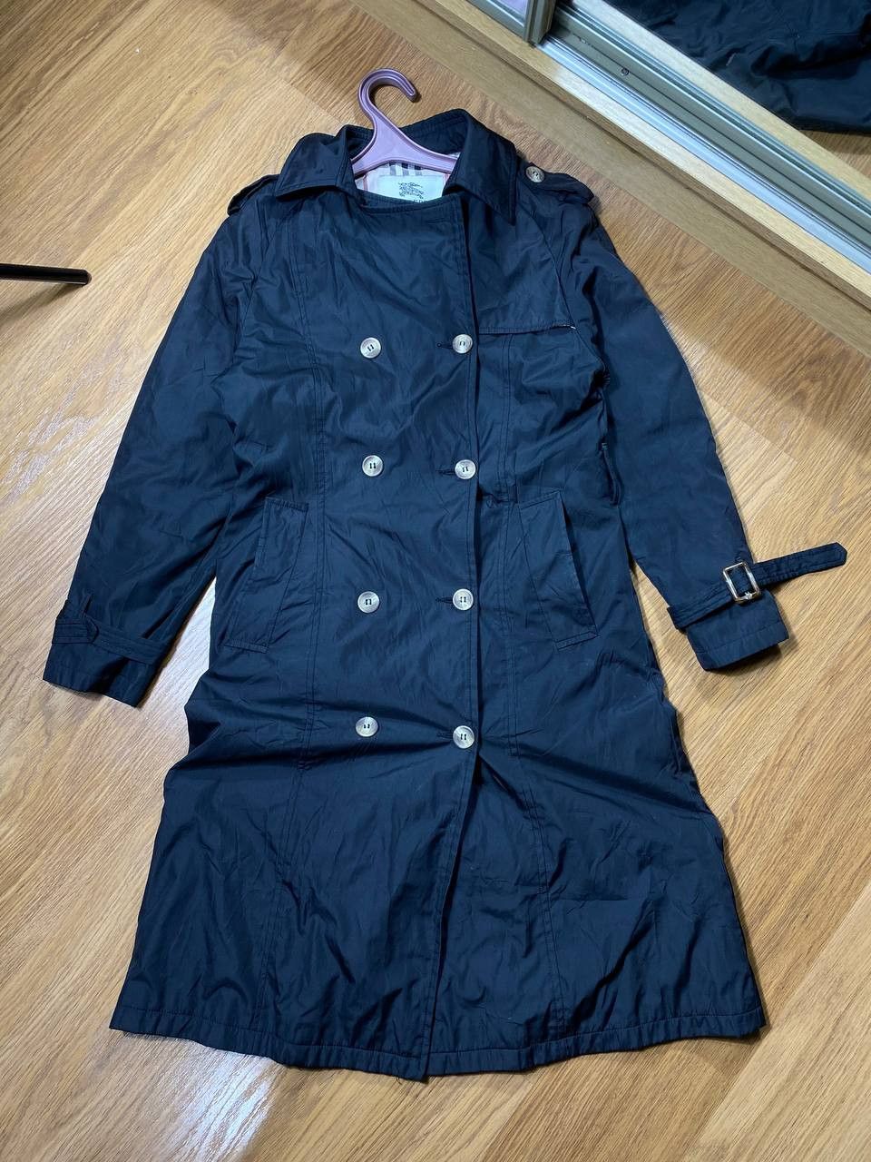 Burberry Burberry Blue Long Nova Check Trench Coat Jacket Size US M / EU 48-50 / 2 - 12 Thumbnail