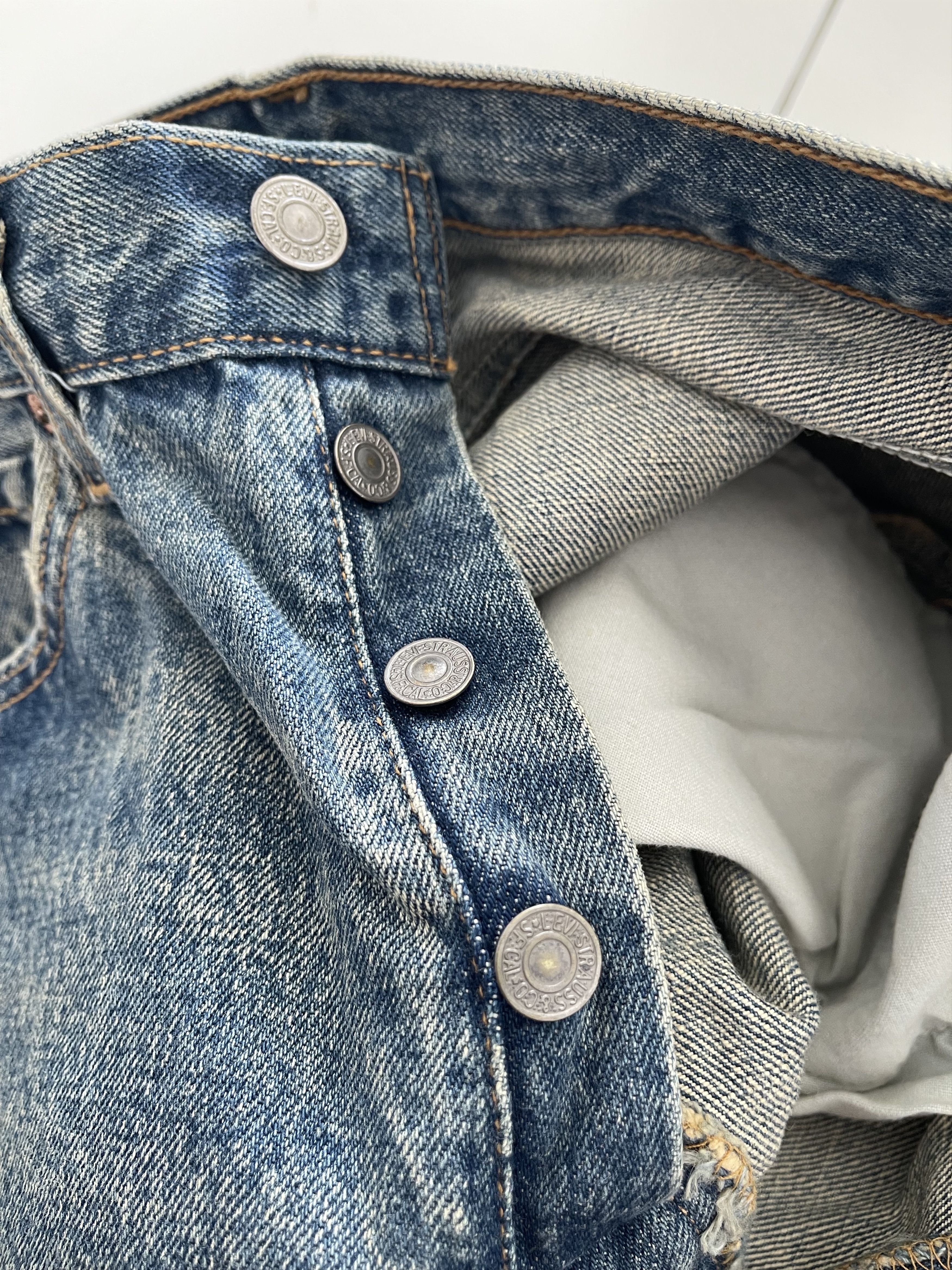 Levi's × Vintage Vintage Levis 501 USA Size US 28 / EU 44 - 7 Thumbnail