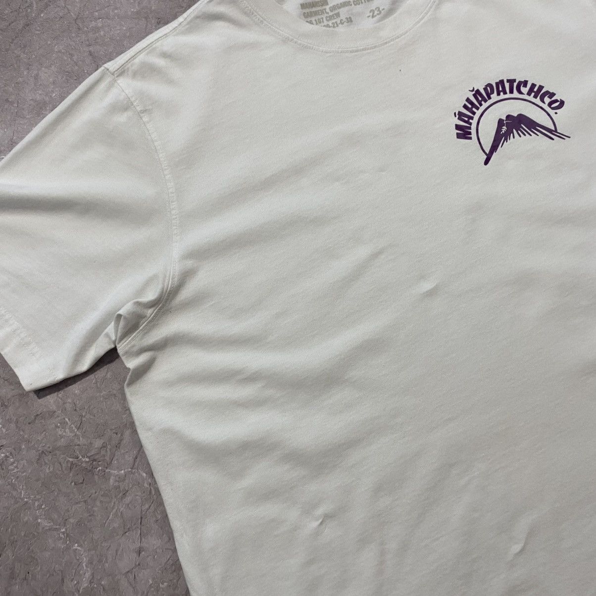 Maharishi MAHARISHI TEE MAHAPATCHO MOUNTAINS LOGO Size US XL / EU 56 / 4 - 5 Thumbnail