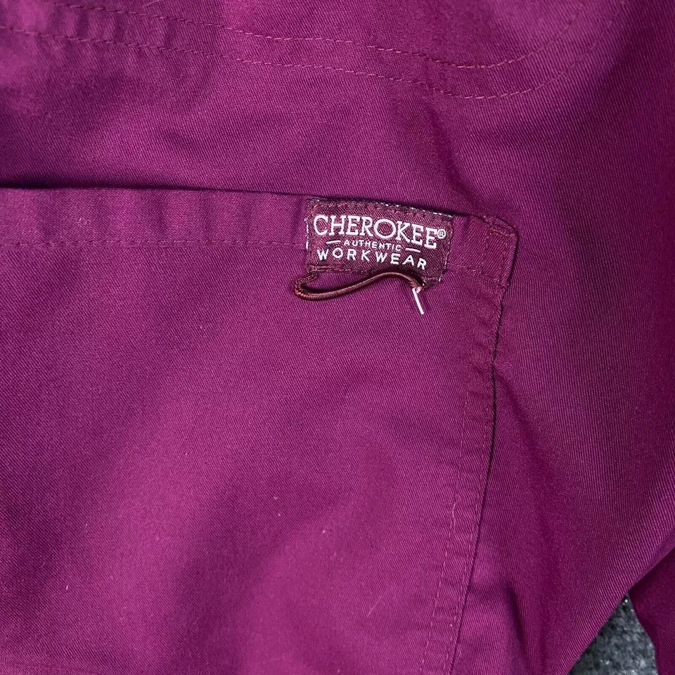 Cherokee Cherokee Scrubs Pants Women's Petite XXS Hot Pink Workwear Size 24" / US 00 / IT 34 - 4 Thumbnail