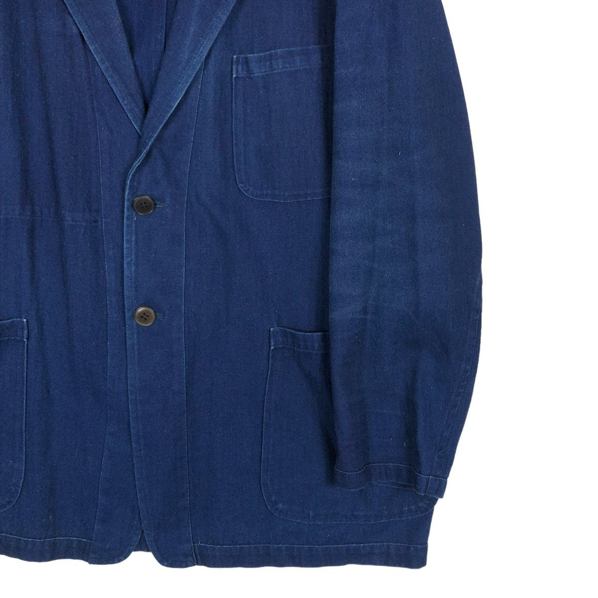 Yohji Yamamoto AUTUMN WINTER 1996 YOHJI YAMAMOTO POUR HOMME DENIM OVERSIZE Size US M / EU 48-50 / 2 - 7 Thumbnail