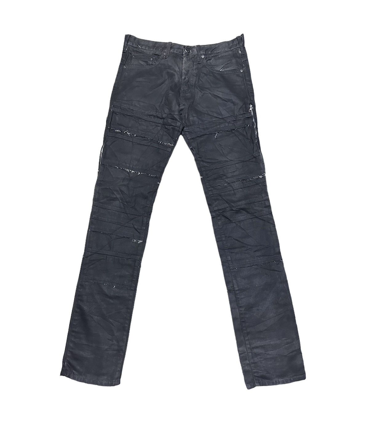 Neil Barrett Neil barrett wax hagi pants Size US 32 / EU 48 - 1 Thumbnail