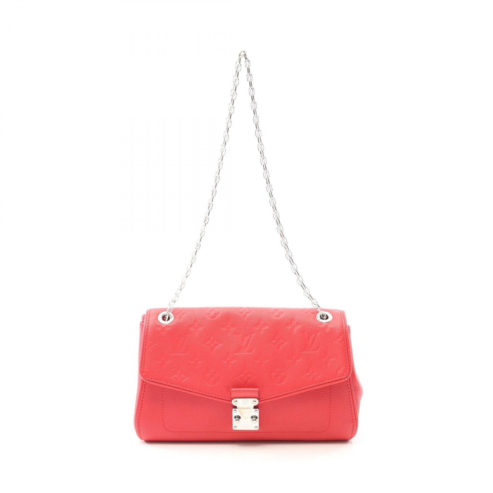 Louis Vuitton Louis Vuitton Saint Germain Pm Monogram Shoulder Bag Leather Shoulder Bag M41763 in Red, Women's