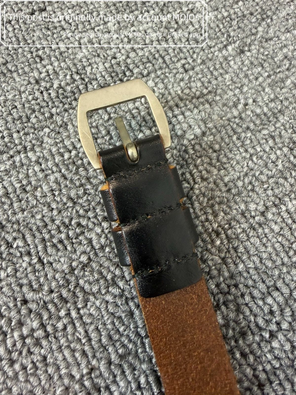 Saint Laurent Paris Sz 85 Saint Laurent Paris 16SS Vintage Western Belt mojos535 Size ONE SIZE - 3 Thumbnail