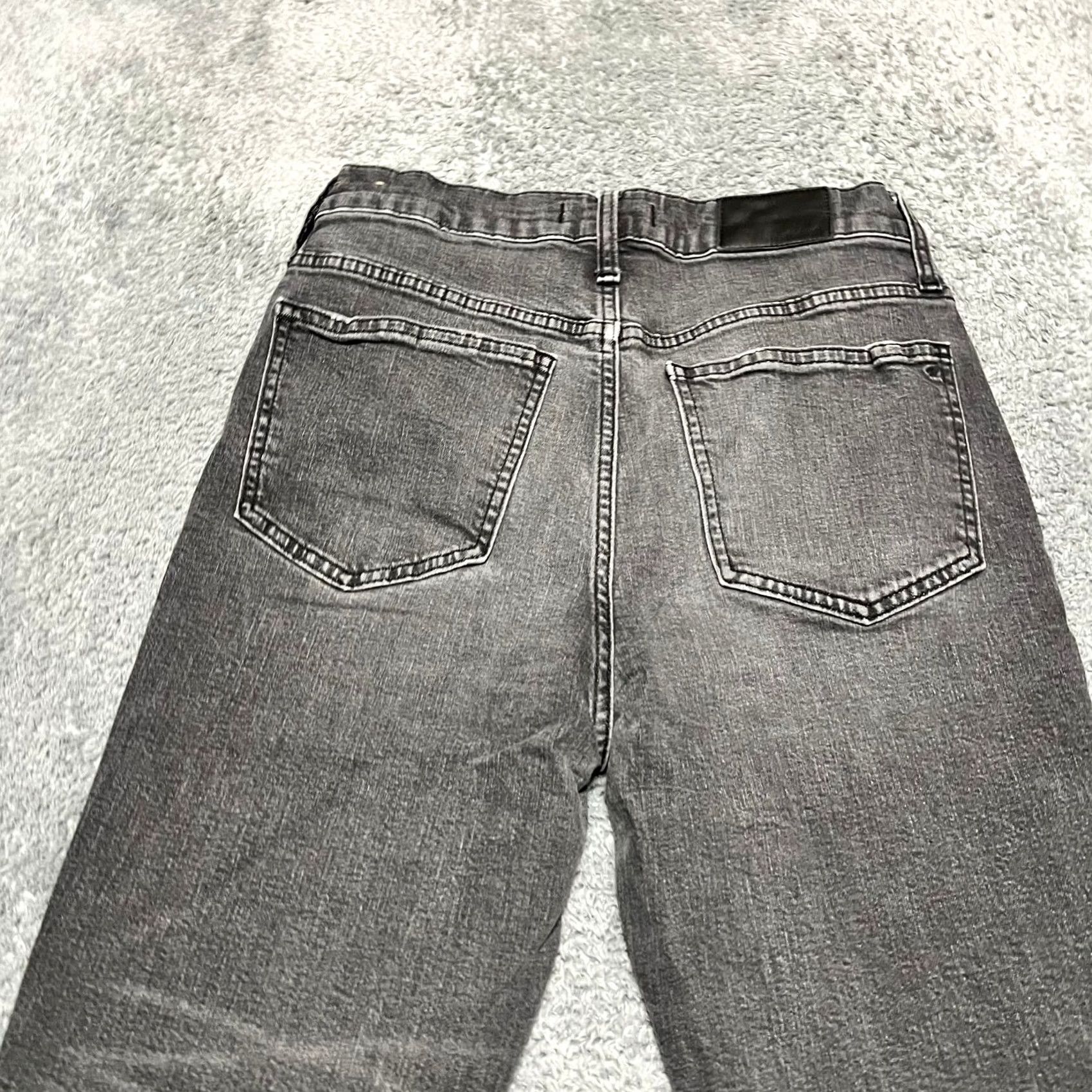 Madewell Madewell Jeans Womens 28 Perfect Vintage Crop Black Pants Crop Grey Faded 29x25 Womens Size 28" / US 6 / IT 42 - 2 Thumbnail