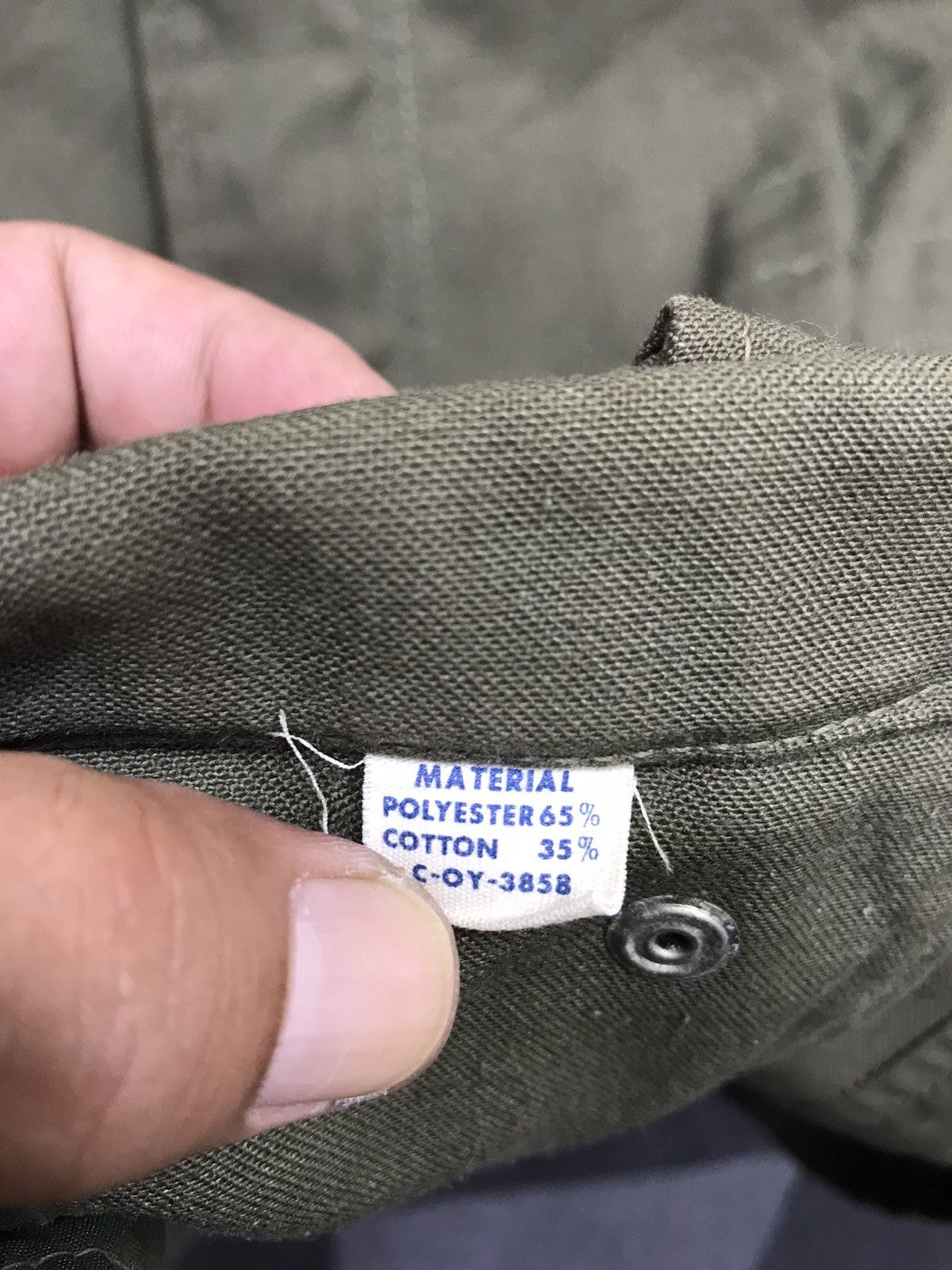 Vintage Vintage Very Rare Military Jacket Size US S / EU 44-46 / 1 - 7 Thumbnail