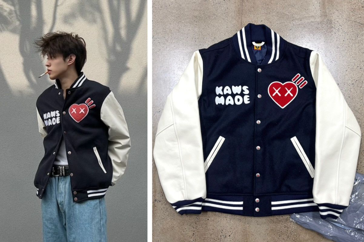 Human Made × Kaws Human Made x KAWS Varsity Jacket Size US L / EU 52-54 / 3 - 1 Thumbnail