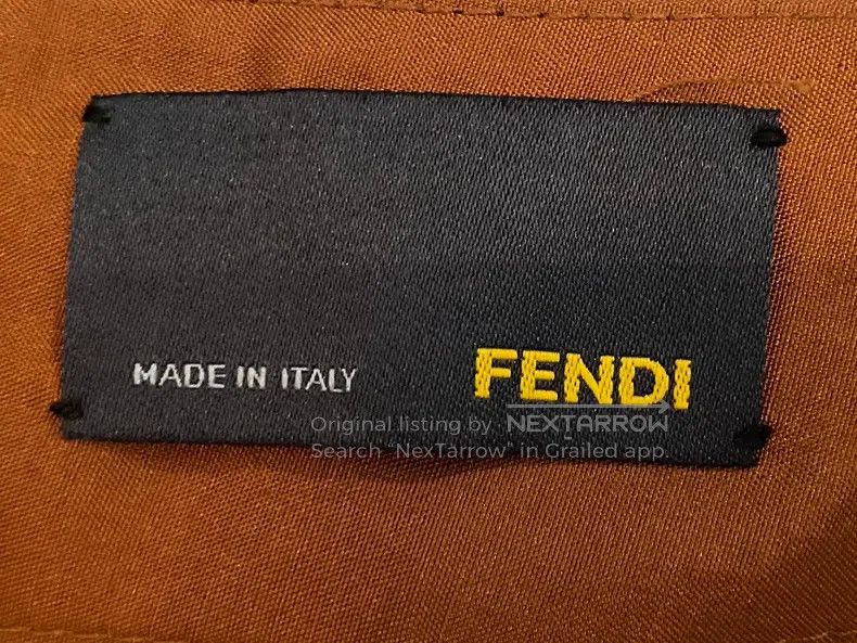 Fendi Fendi Camel color silk satin wide-leg pants Size 28" / US 6 / IT 42 - 3 Thumbnail