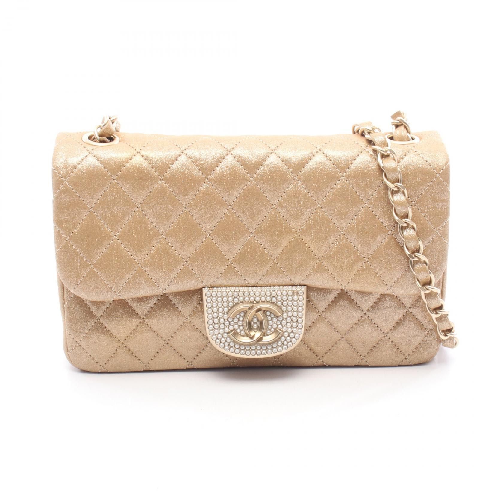 Chanel Chanel Chanel Matelasse Lambskin Shoulder Bag Leather Shoulder Bag DUTY FREE for USA Size ONE SIZE - 1 Thumbnail