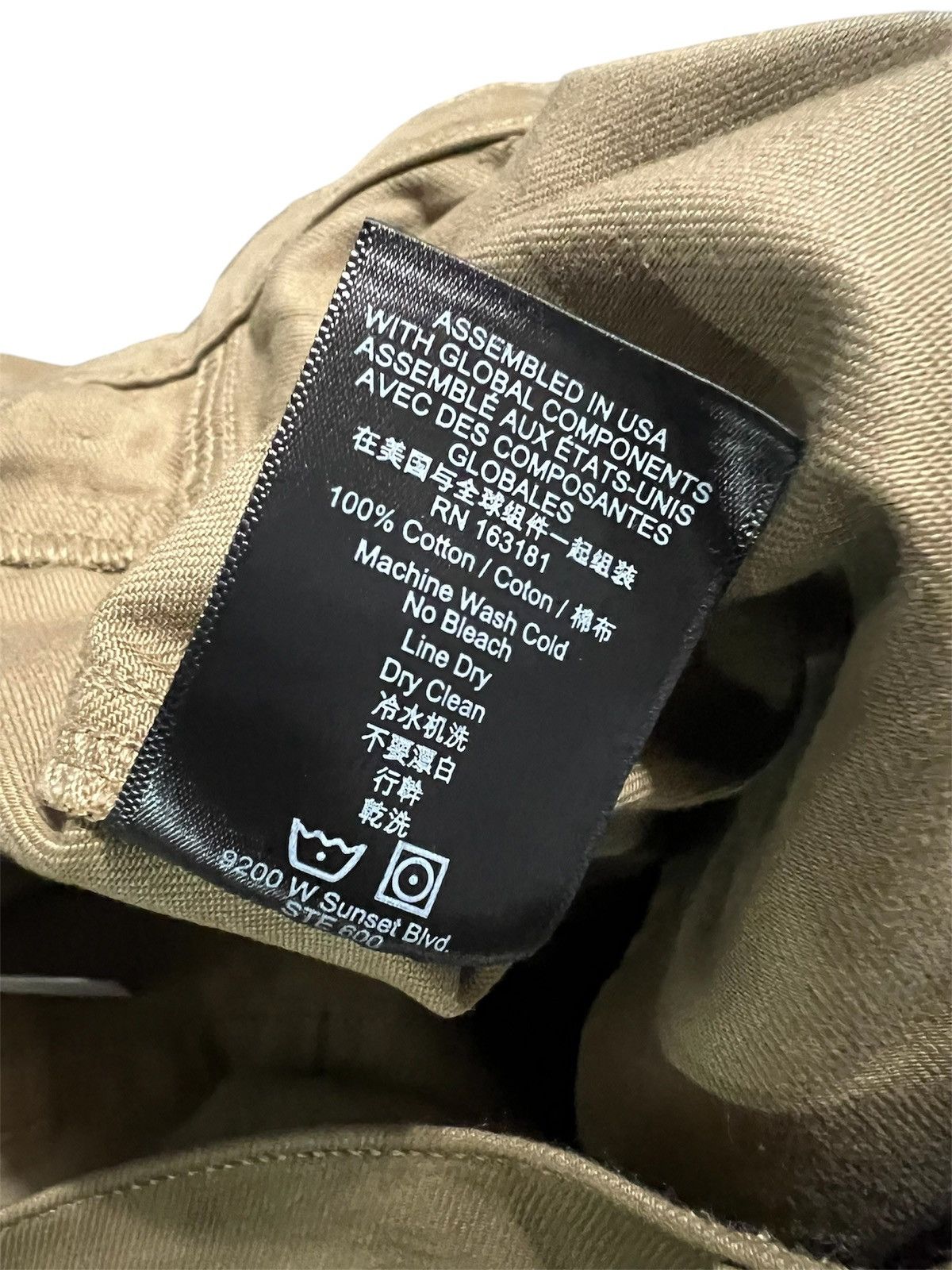 Rhude Rhude Desert Cargos Pants Tan Size US 34 / EU 50 - 8 Thumbnail