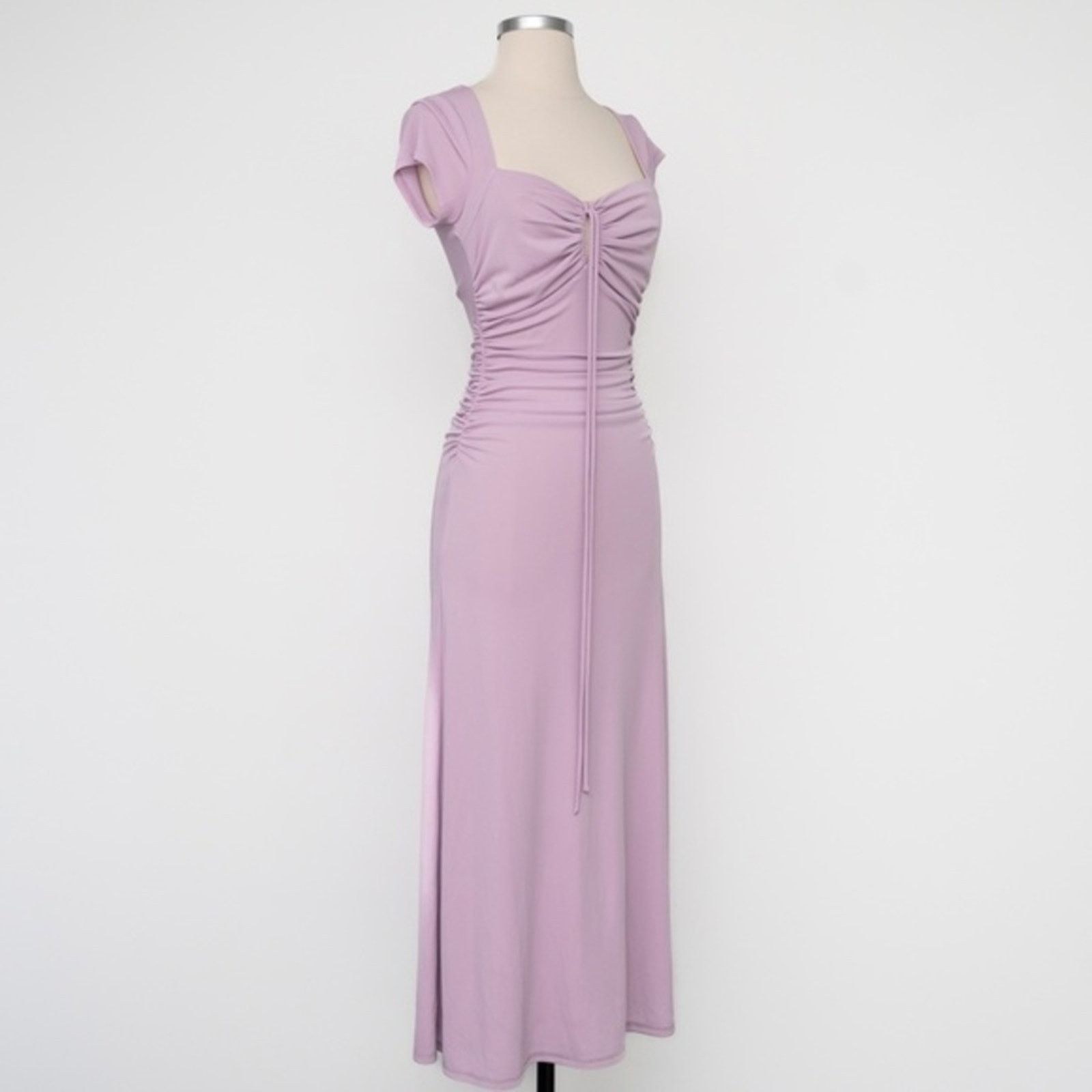 Cinq a Sept Cinq a Sept. New! Midi Ruched Dress Size XS / US 0-2 / IT 36-38 - 8 Thumbnail
