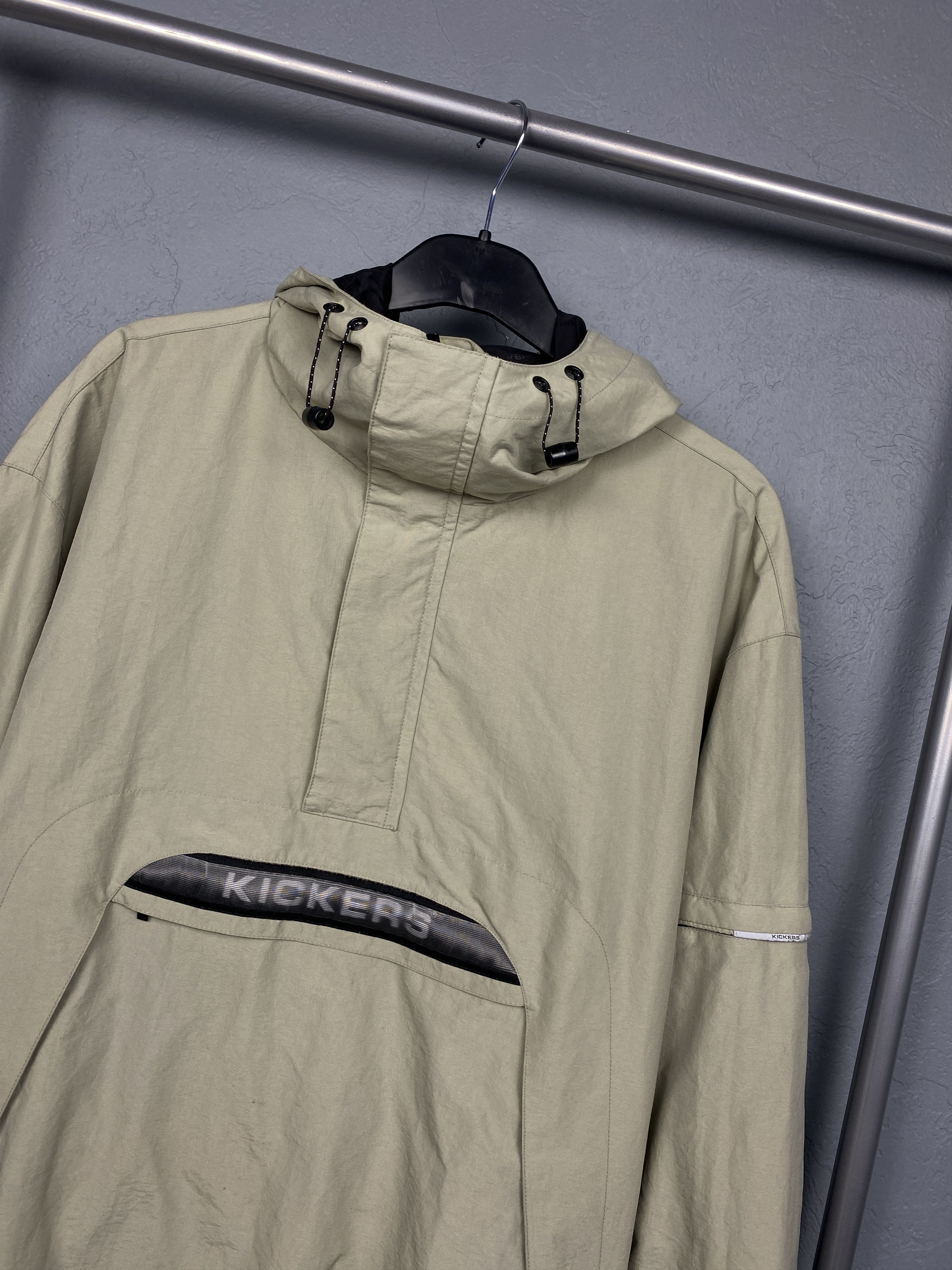 Kickers Kickers Vintage Mens Nylon Anorak Jacket Size US L / EU 52-54 / 3 - 2 Thumbnail