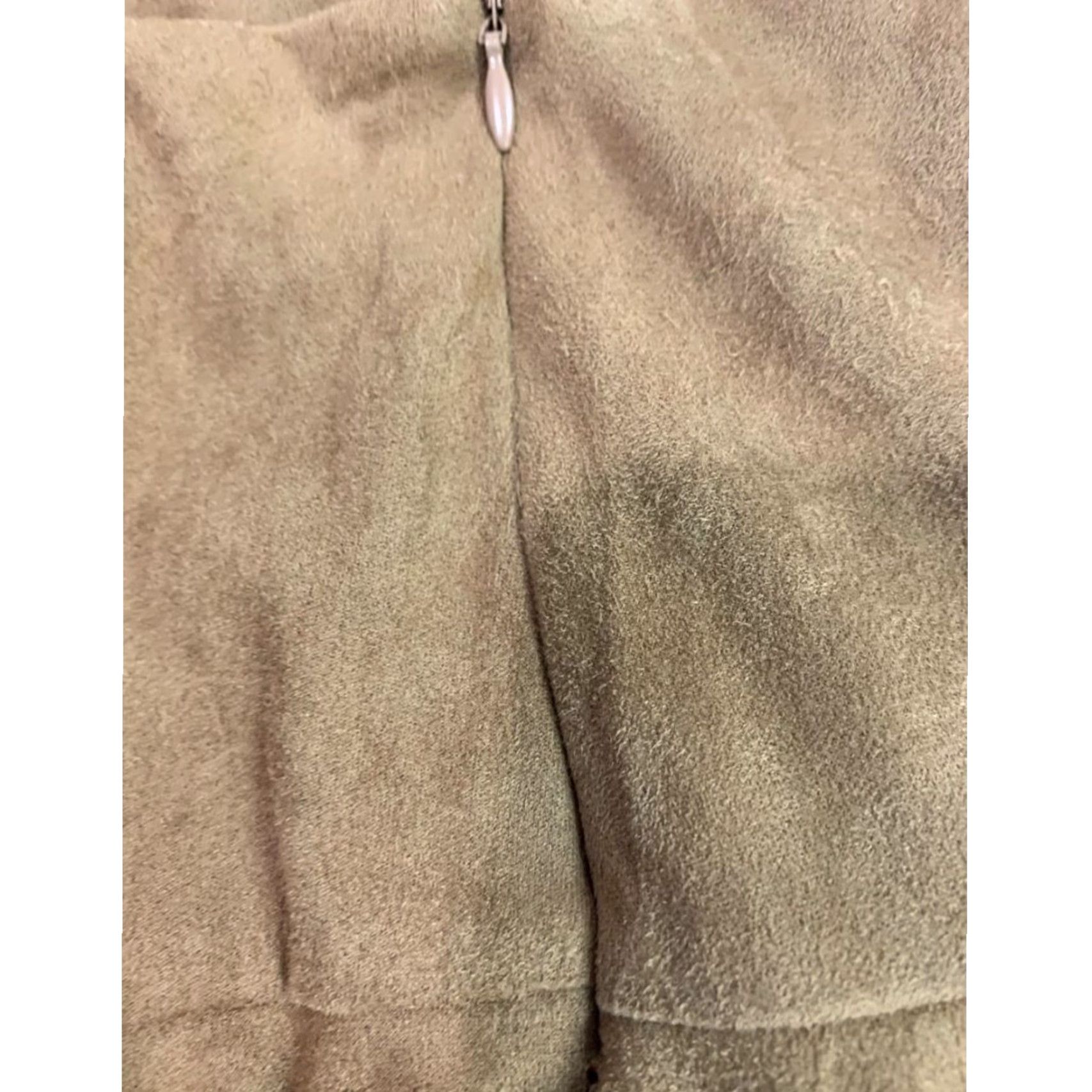 Vintage VINTAGE Back in the Saddle Skirt Midi Women 3X Brown Fringed Faux Suede Western Womens Size 40" / US 18 - 7 Thumbnail
