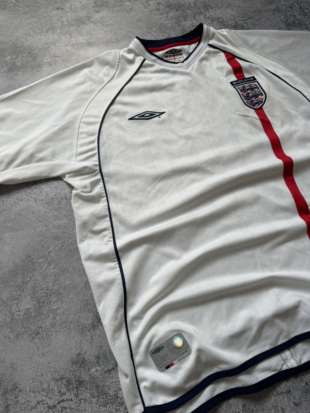 Umbro Vintage 2001-2003 Umbro England Home Jersey size L Size US L / EU 52-54 / 3 - 3 Thumbnail